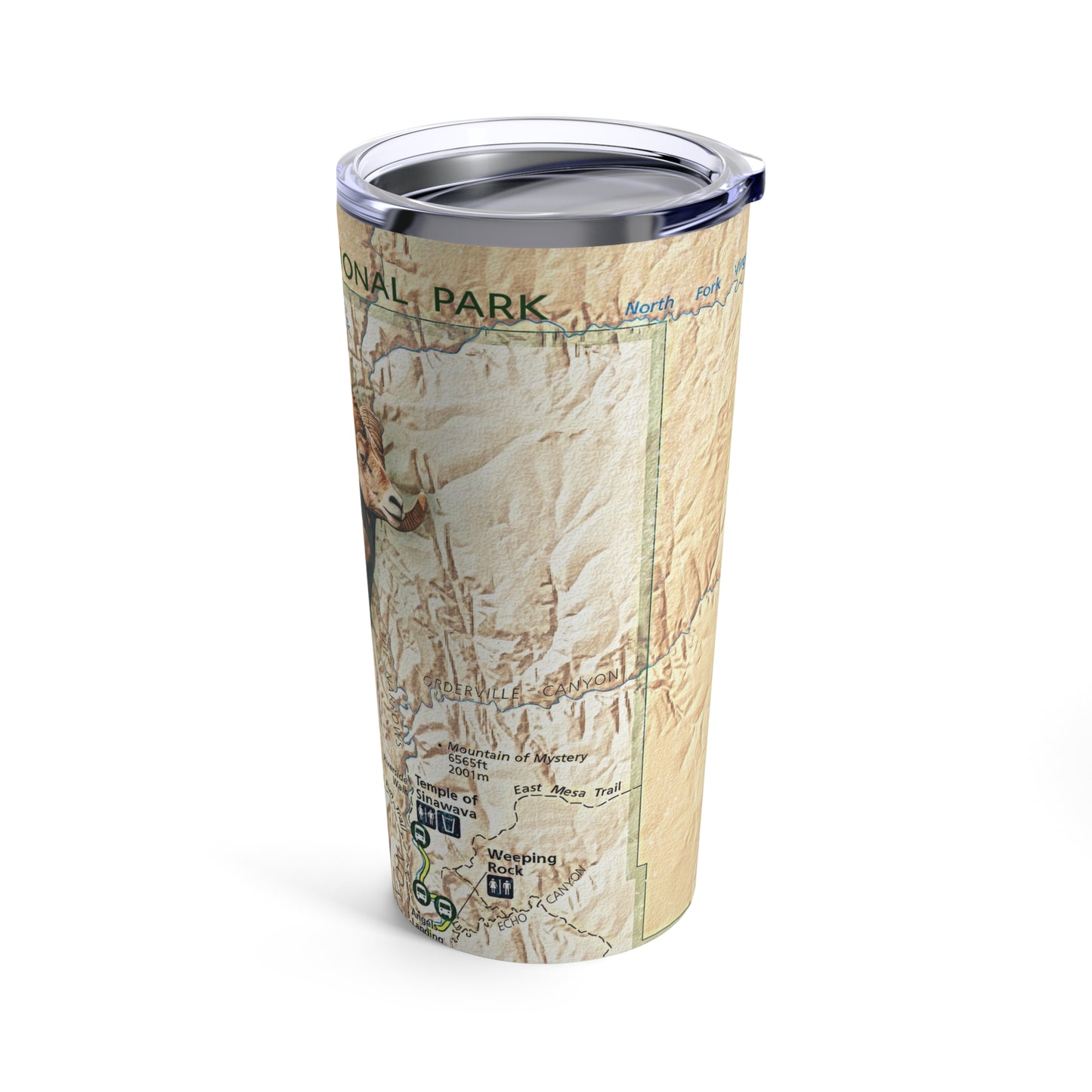 ZION NATIONAL PARK - RAM Tumbler 20oz