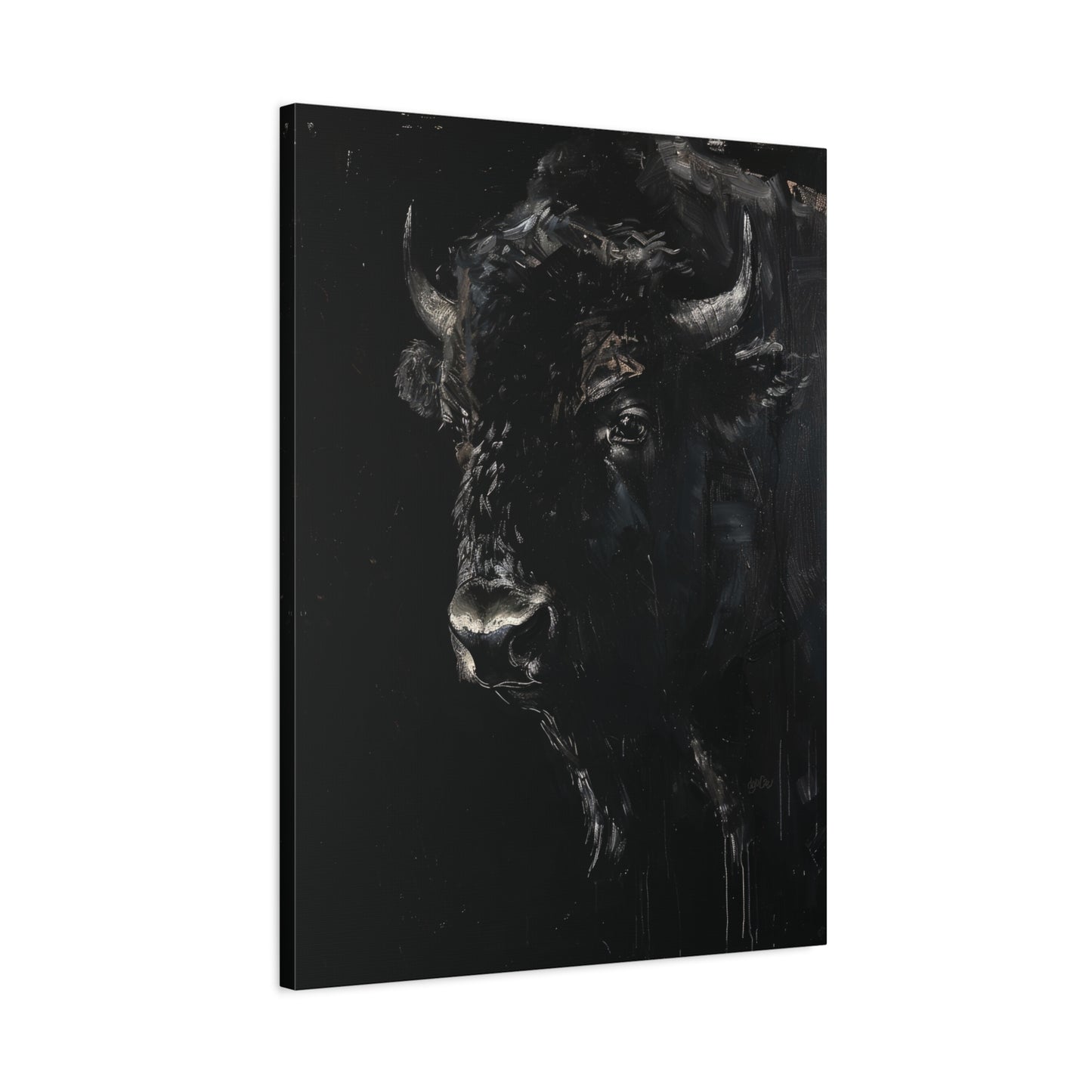 BROODING BISON