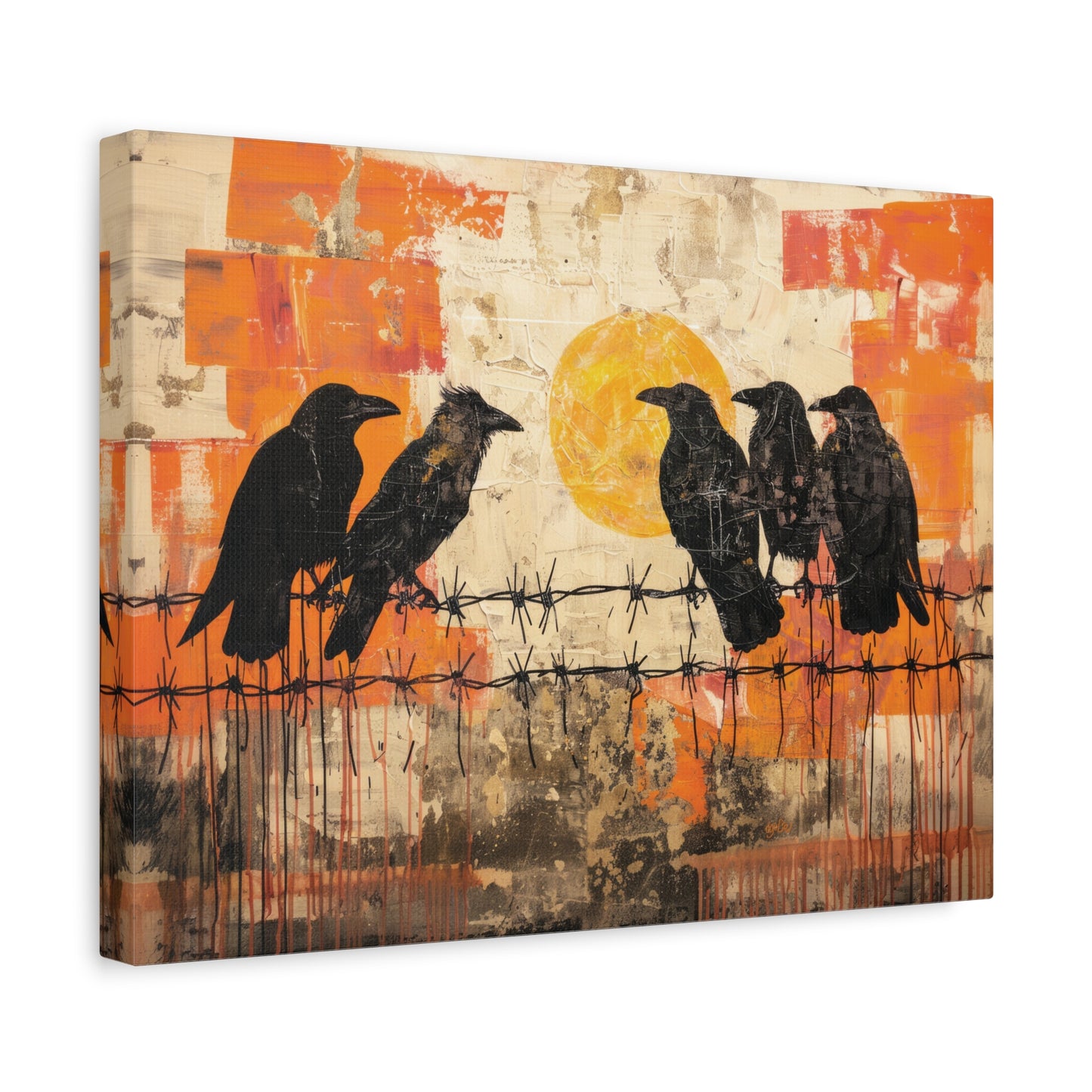 RAVENS ON A WIRE