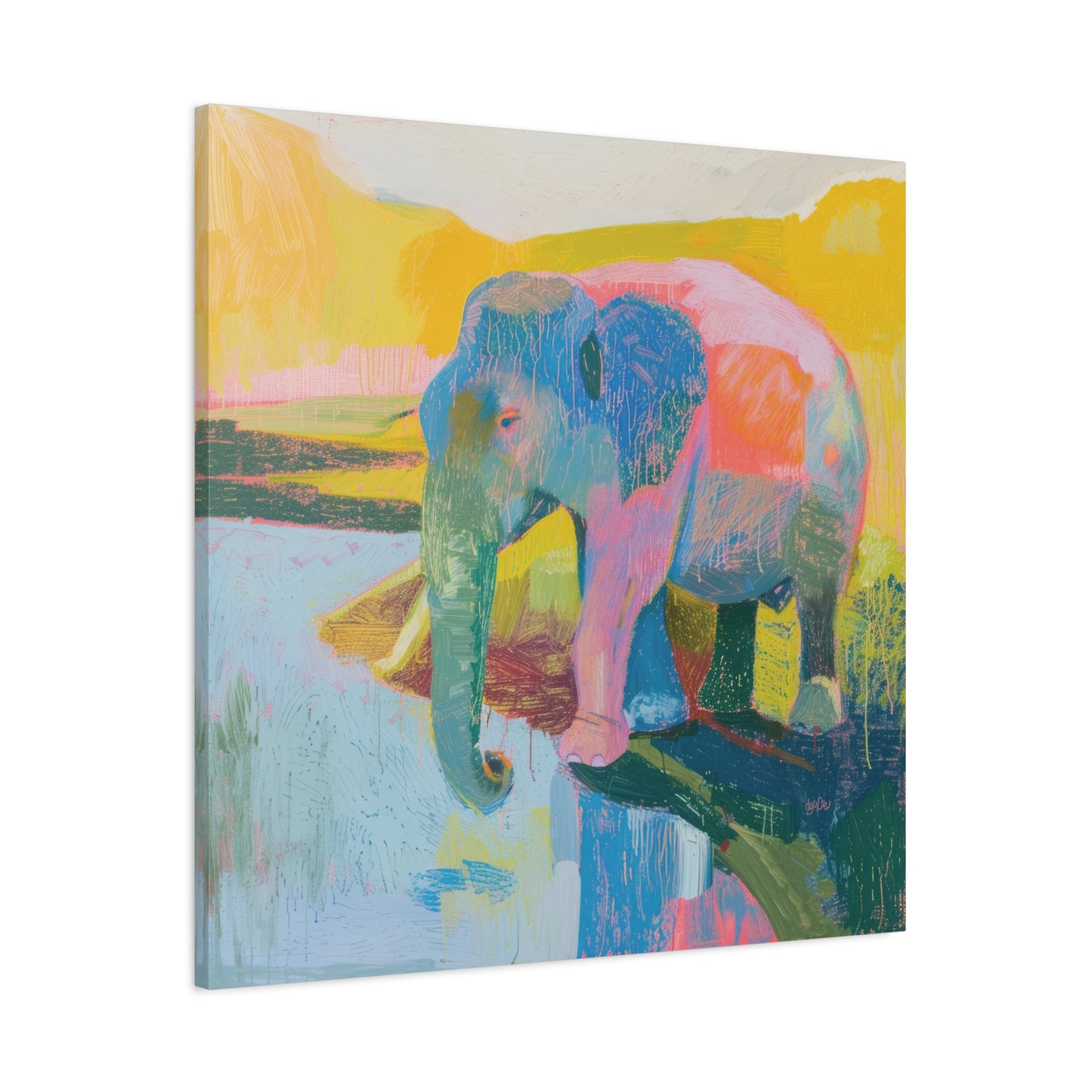 ELEPHANT WATERING HOLE