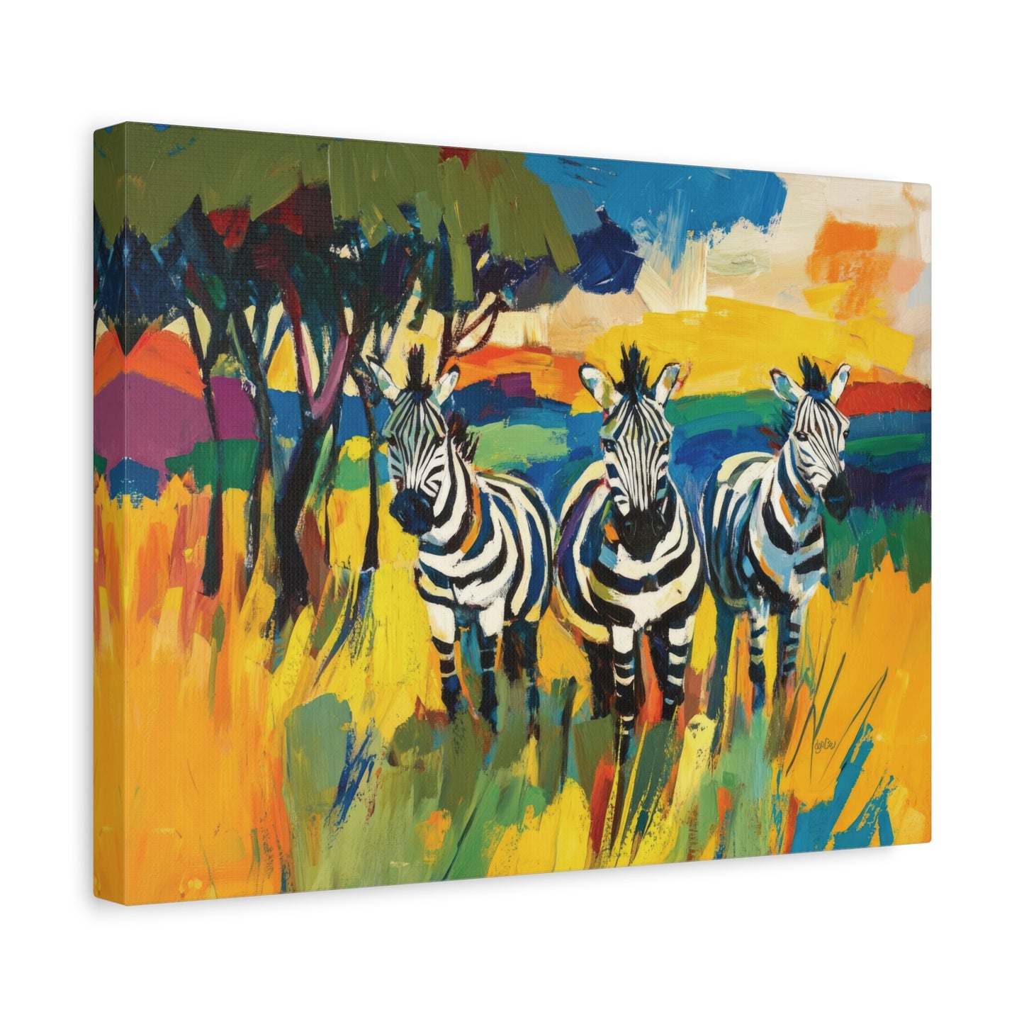 VIBRANT ZEBRAS