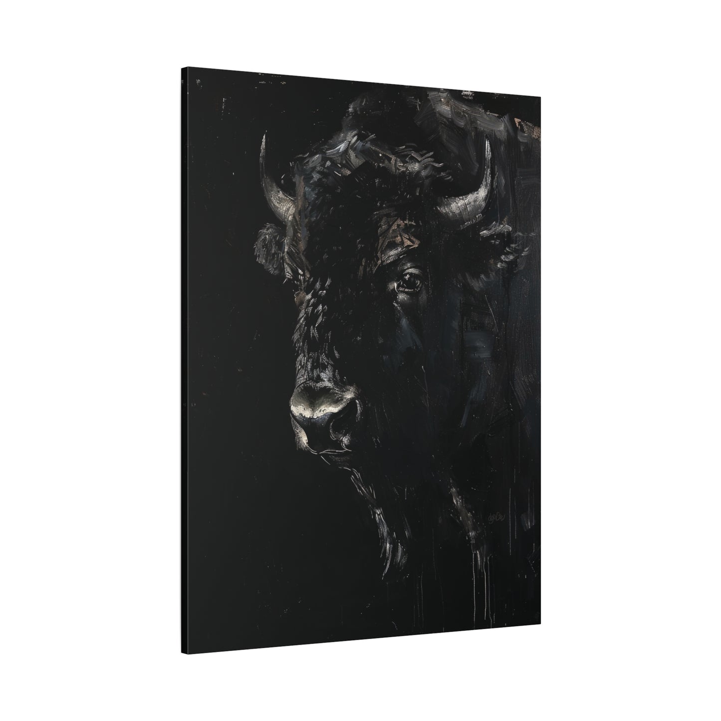 BROODING BISON