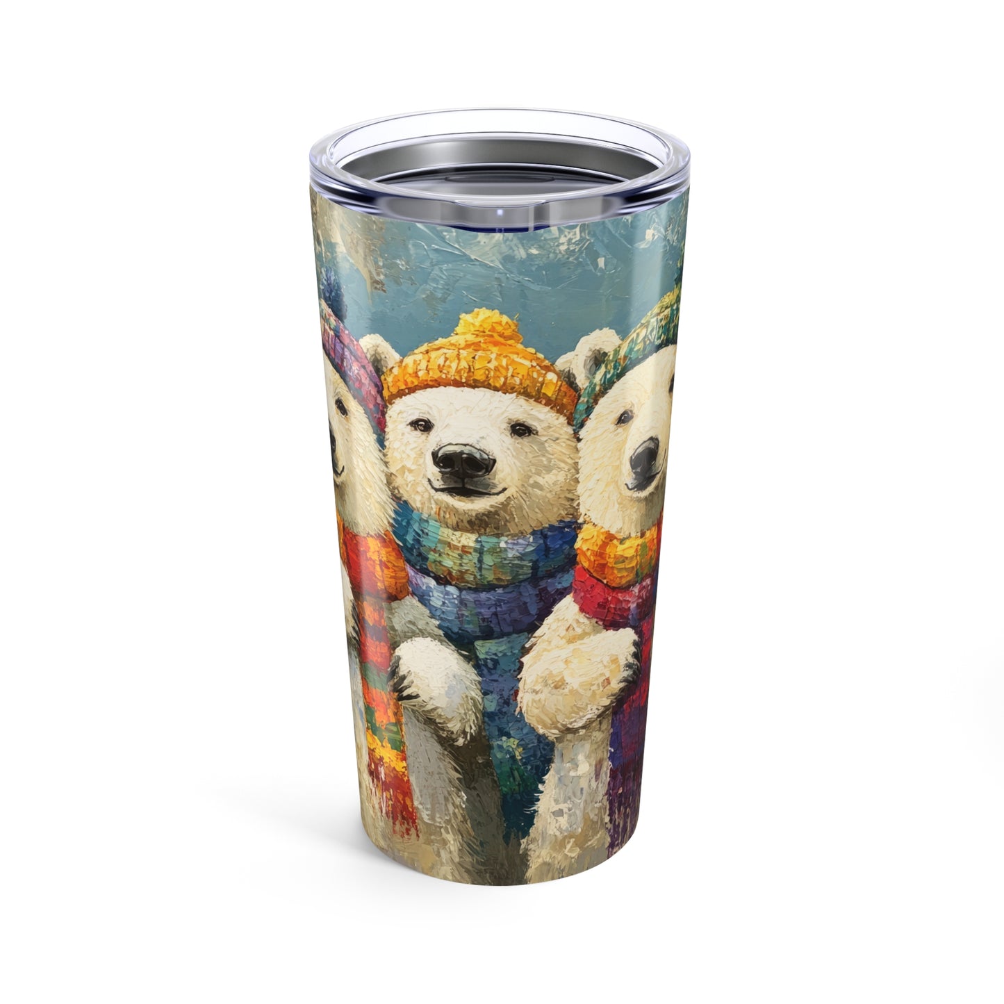 LITTLE WINTER POLAR BEARS - Tumbler 20oz