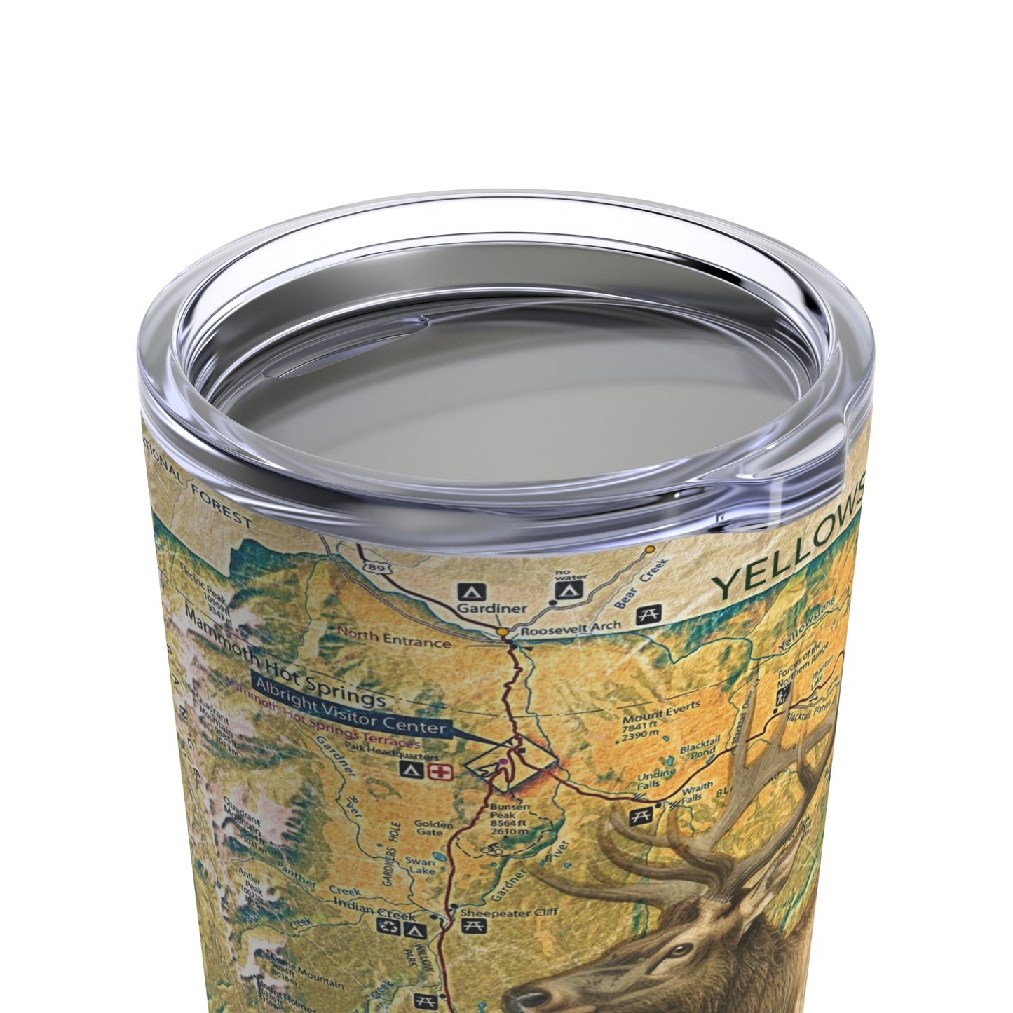 YELLOWSTONE NATIONAL PARK - ELK Tumbler 20oz