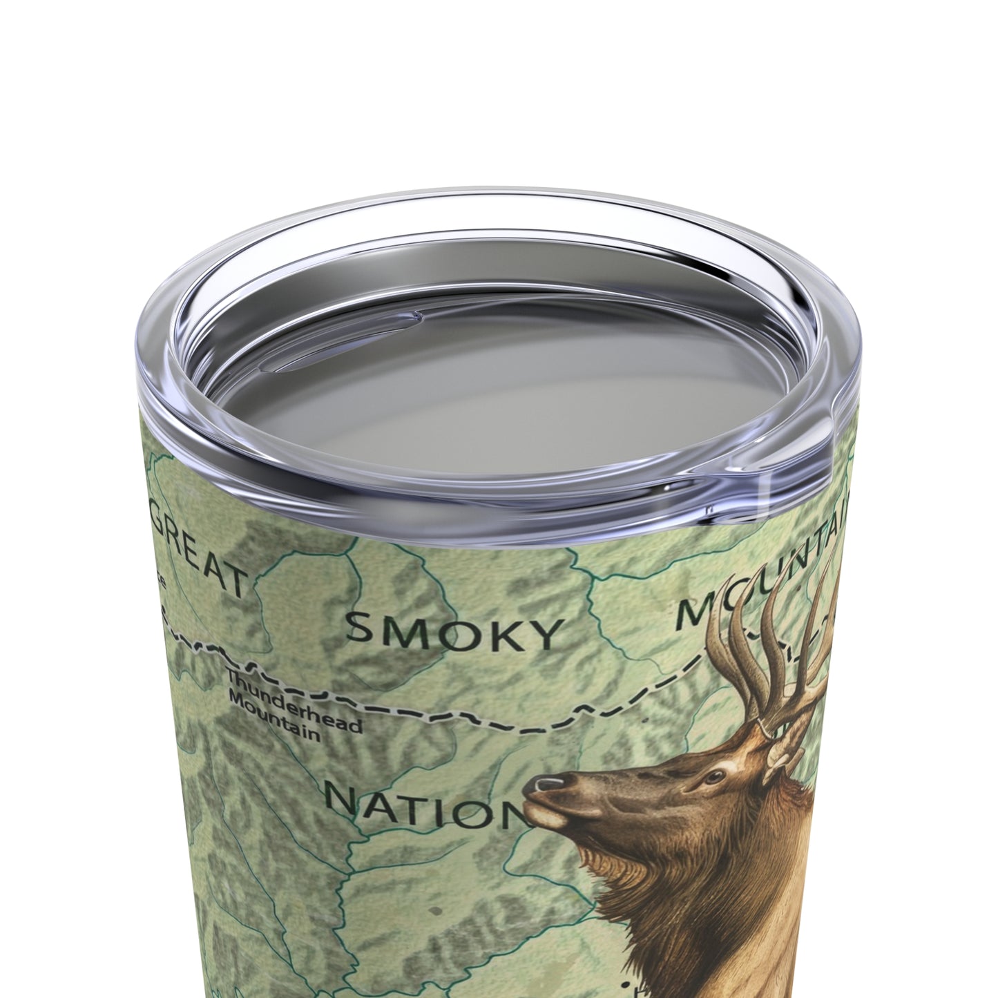 GREAT SMOKY MOUNTAINS NATIONAL PARK - ELK Tumbler 20oz