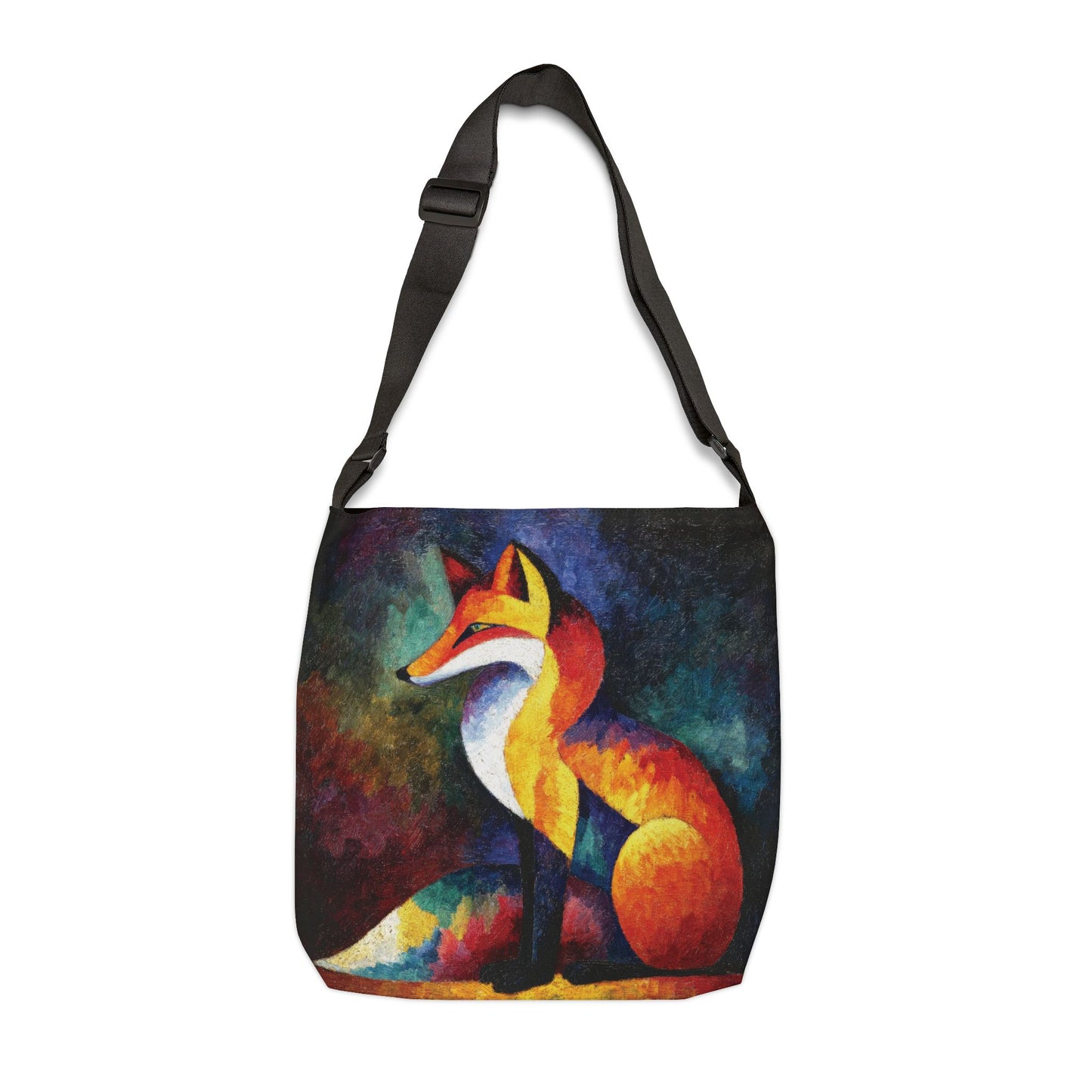 JEWELED FOX - Adjustable Tote Bag