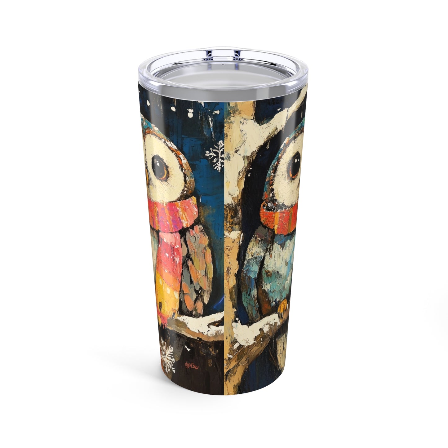 LITTLE WINTER OWLS - Tumbler 20oz