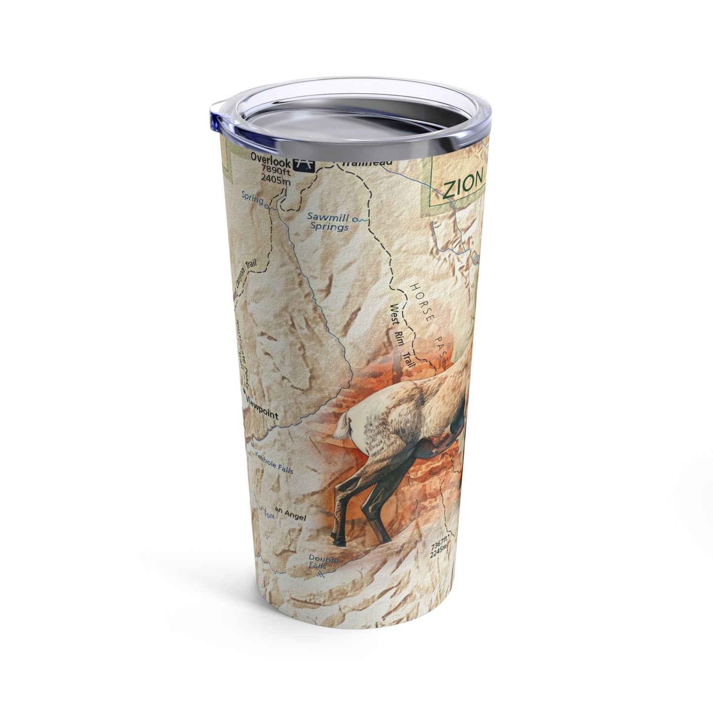ZION NATIONAL PARK - RAM Tumbler 20oz