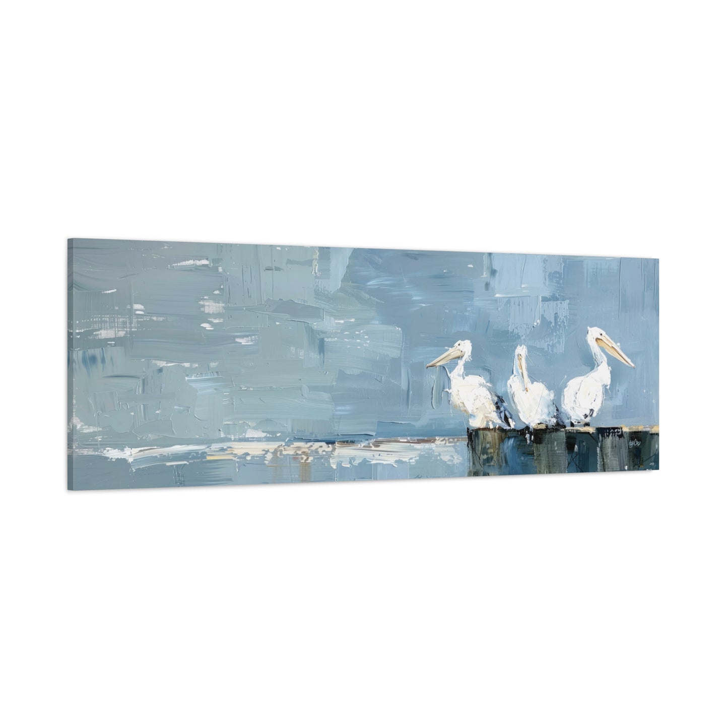 PLEIN AIR PELICANS
