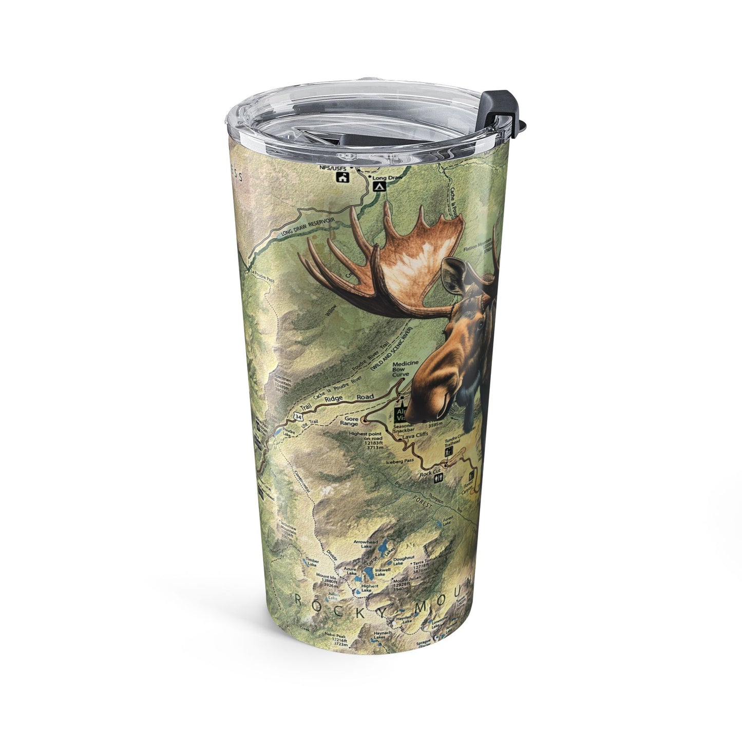 ROCKY MOUNTAIN NATIONAL PARK -  MOOSE Tumbler 20oz