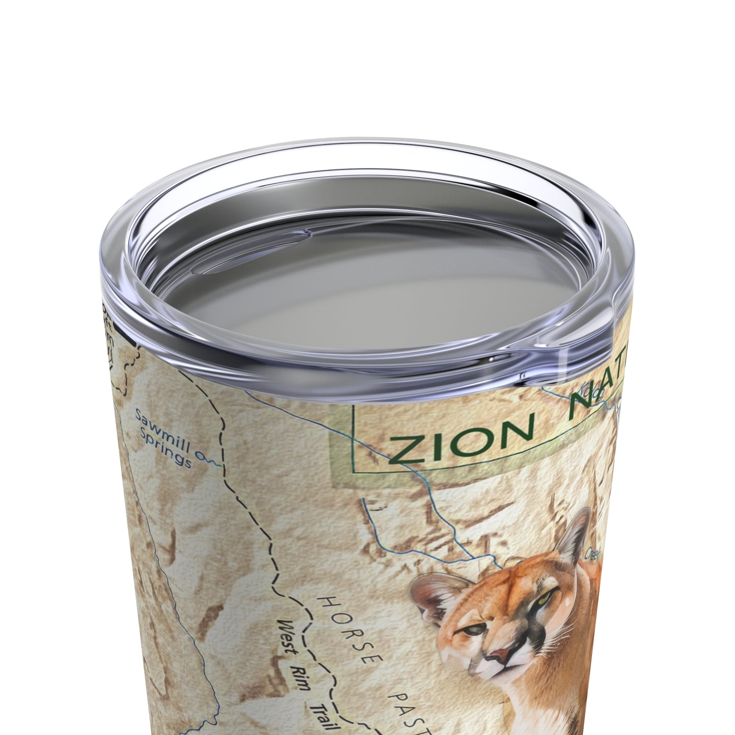 ZION NATIONAL PARK - LION Tumbler 20oz