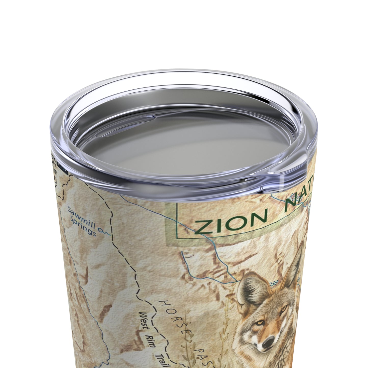 ZION NATIONAL PARK - COYOTE Tumbler 20oz