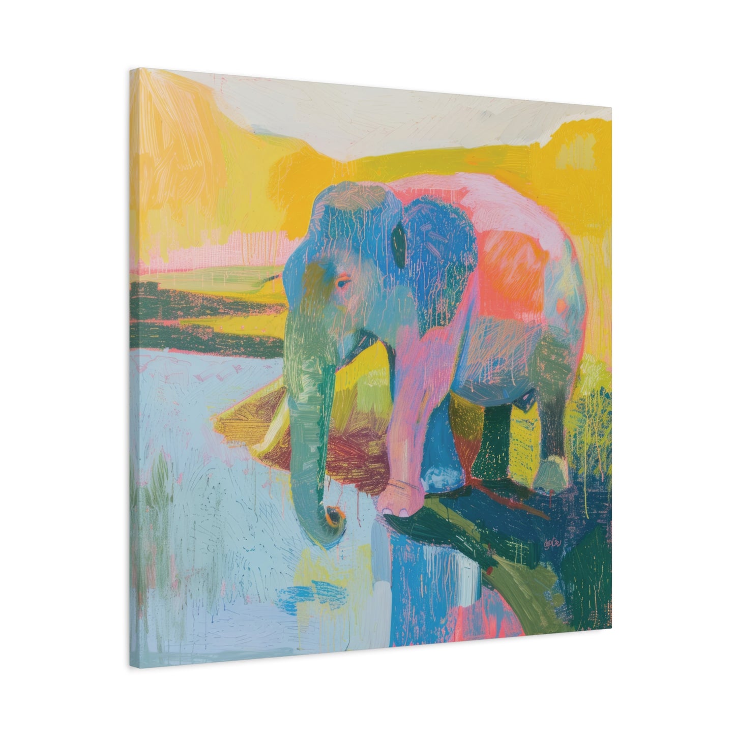 ELEPHANT WATERING HOLE