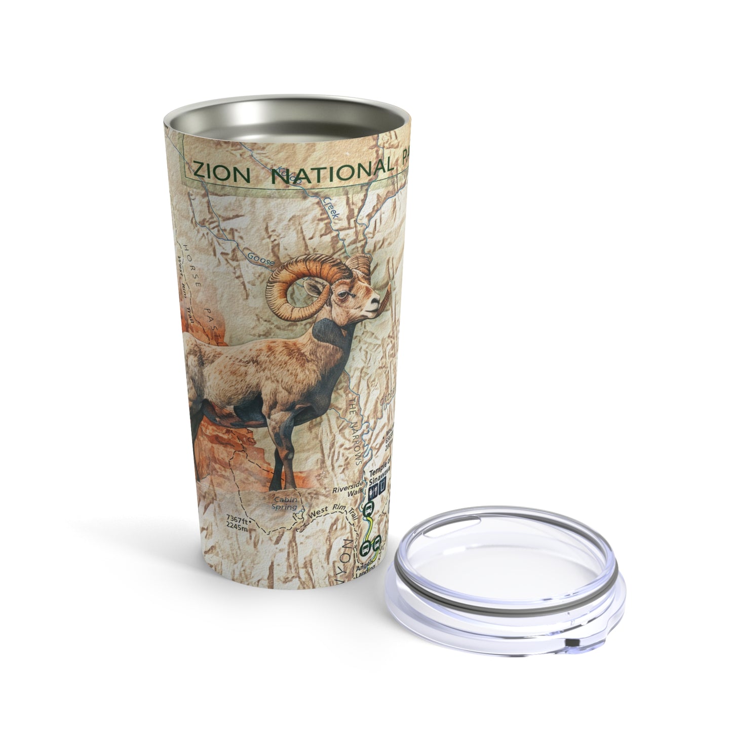 ZION NATIONAL PARK - RAM Tumbler 20oz