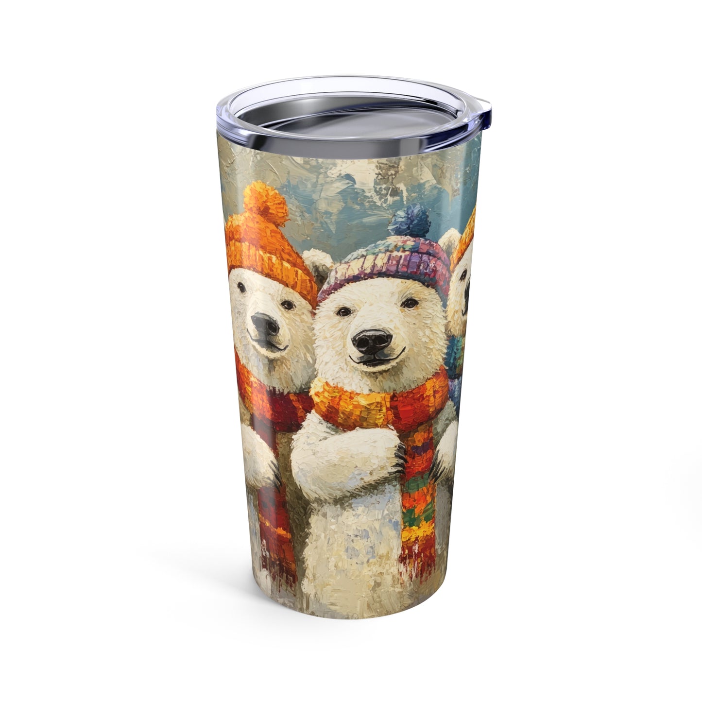 LITTLE WINTER POLAR BEARS - Tumbler 20oz