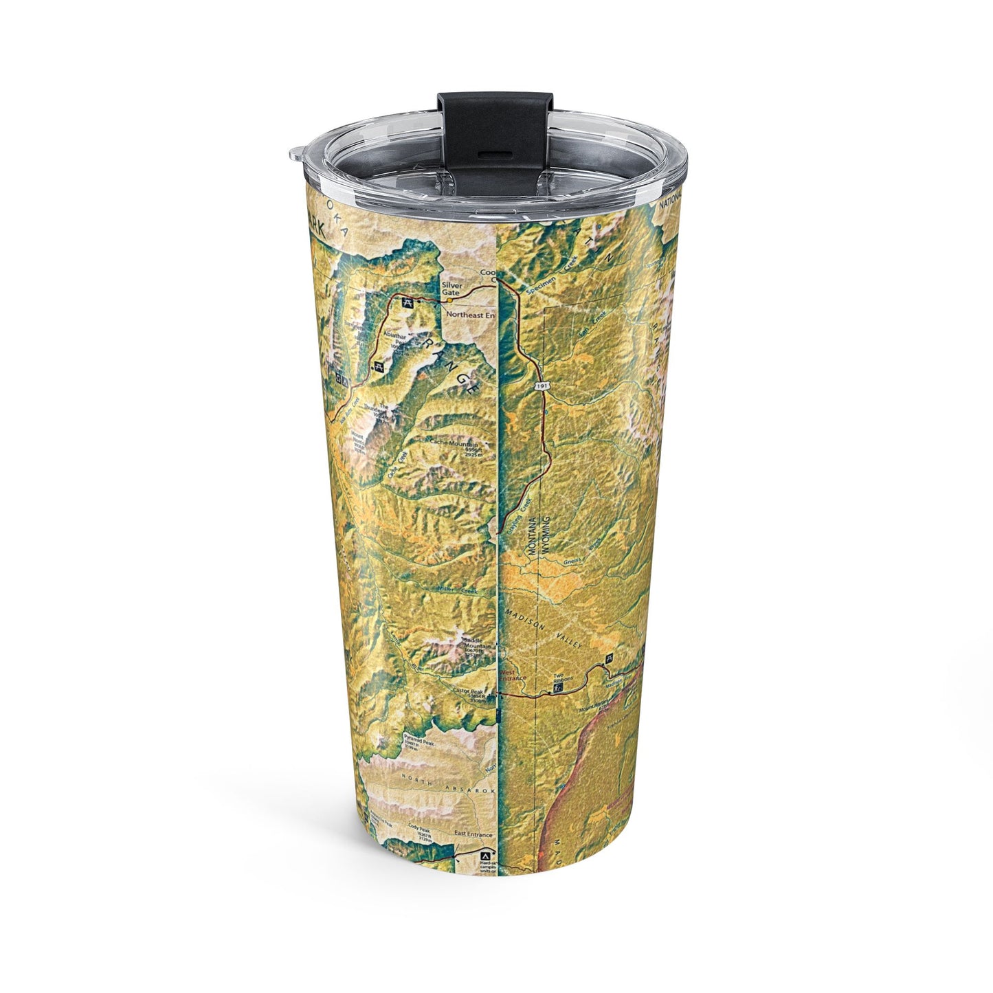 YELLOWSTONE NATIONAL PARK - GRIZZLY Tumbler 20oz