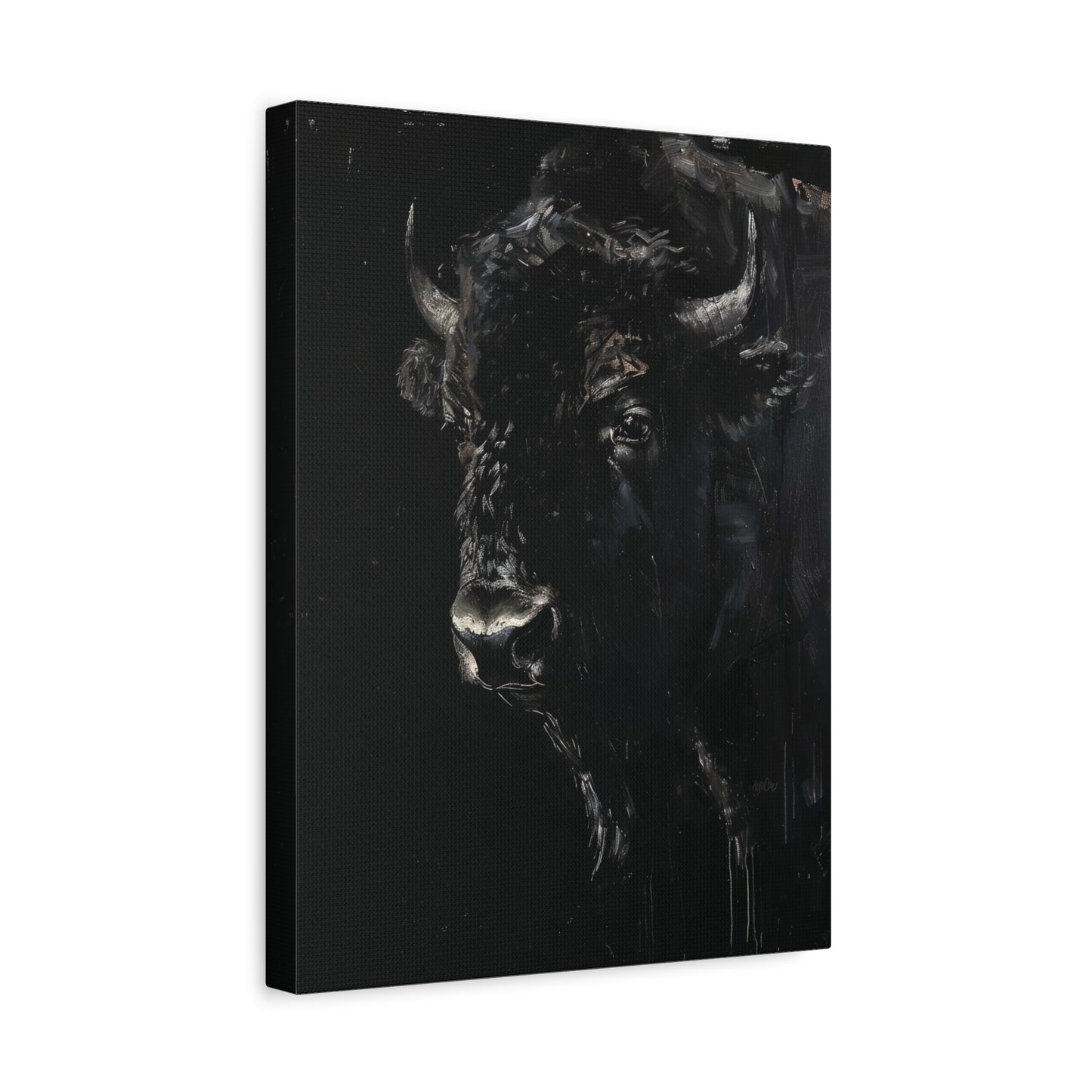 BROODING BISON