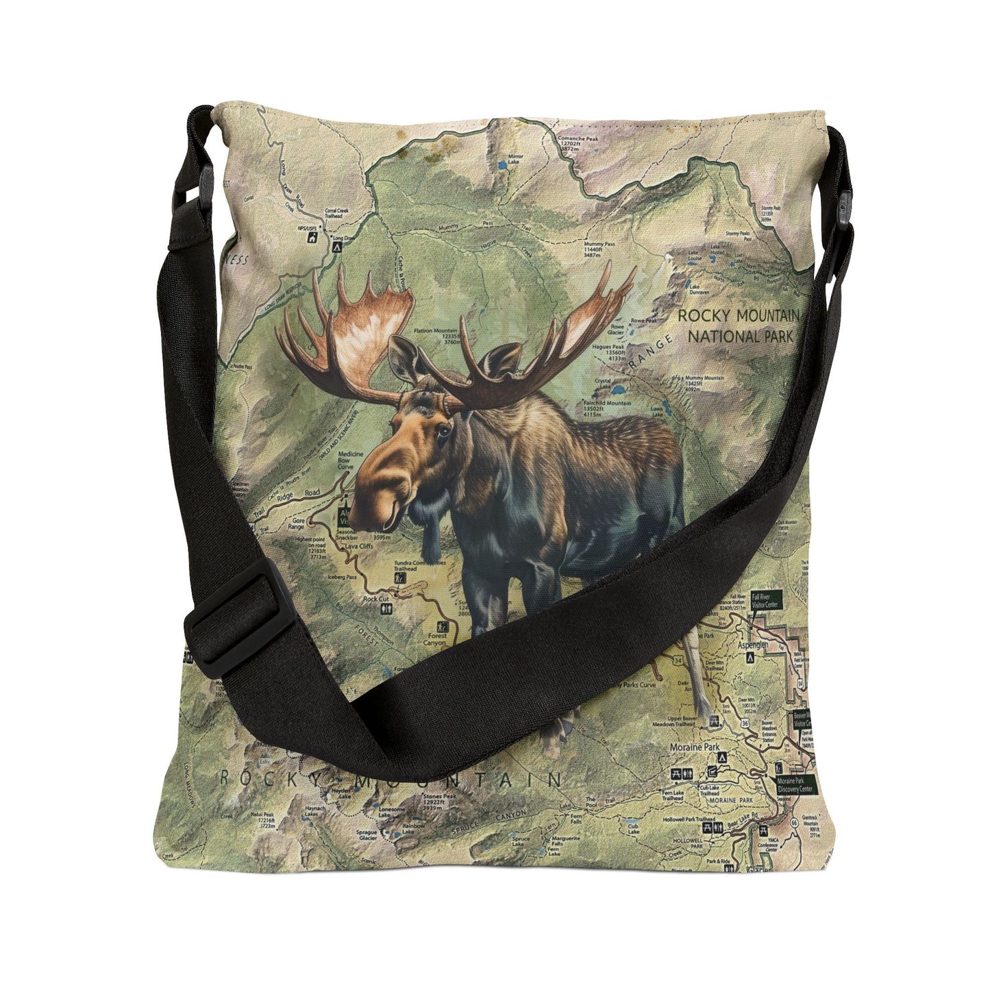 ROCKY MOUNTAIN NATIONAL PARK - Adjustable Tote Bag