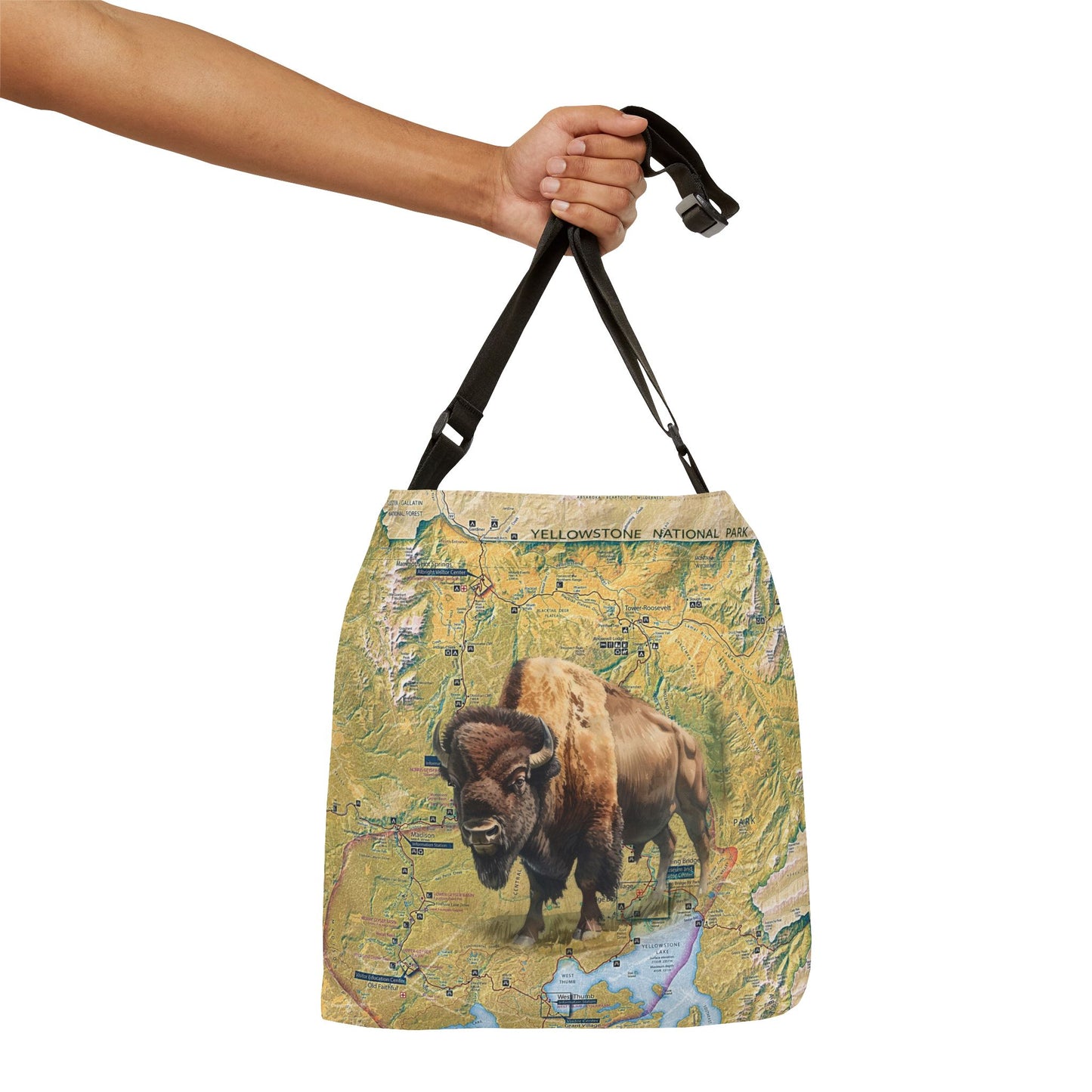 YELLOWSTONE NATIONAL PARK - Adjustable Tote Bag