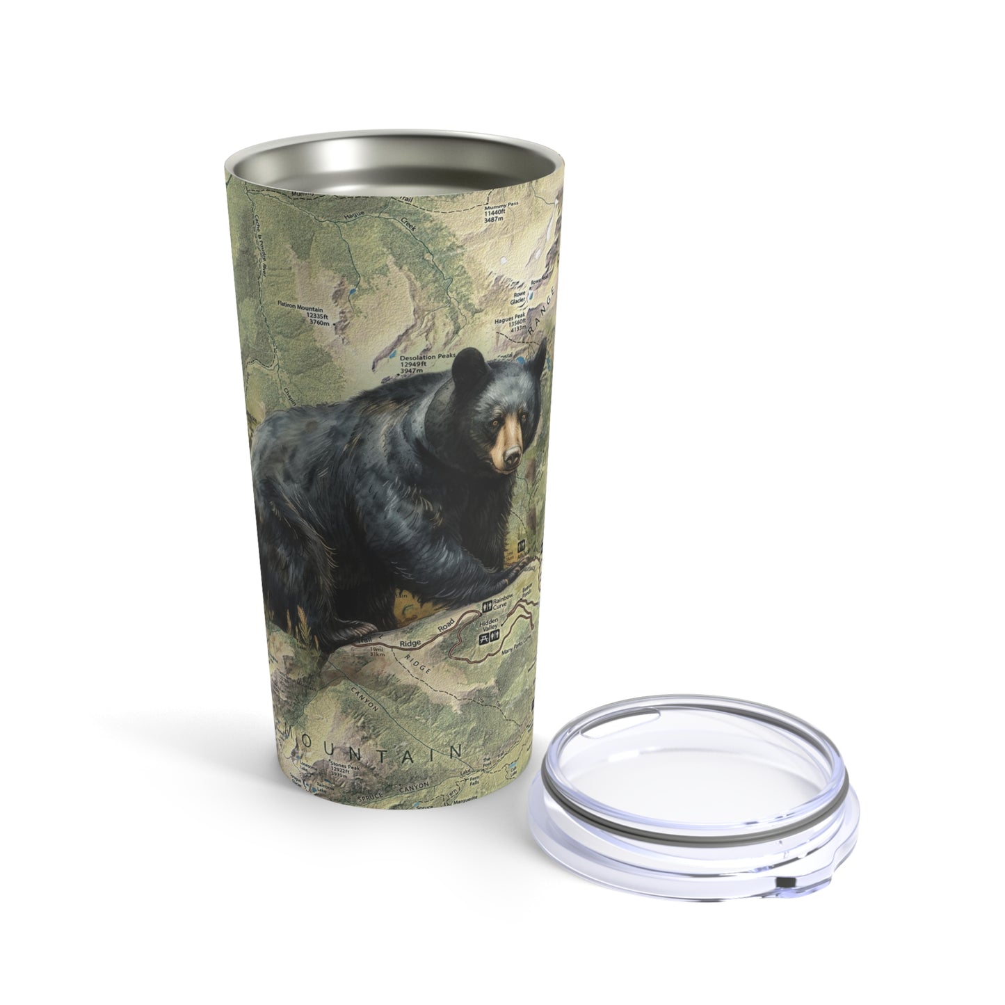 ROCKY MOUNTAIN NATIONAL PARK - BLACK BEAR Tumbler 20oz