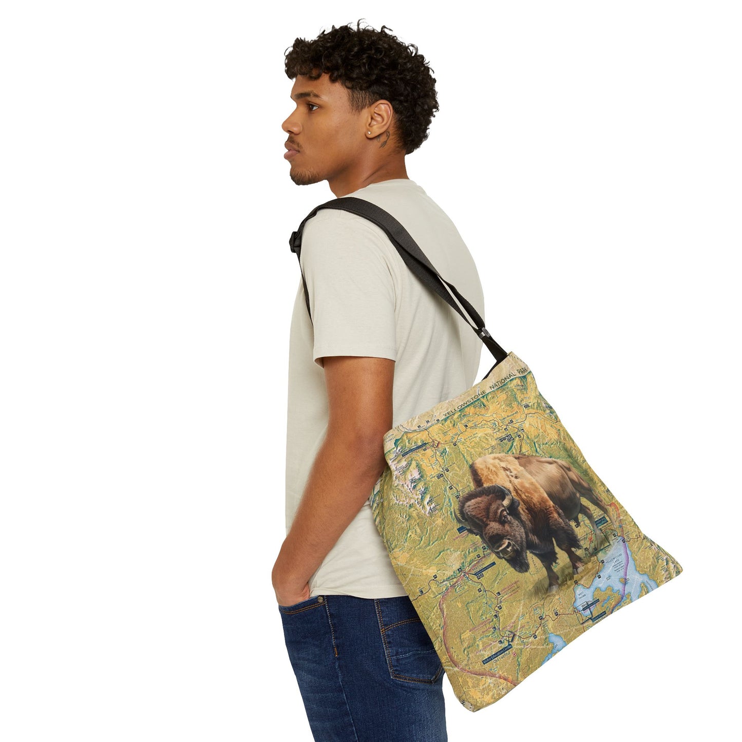 YELLOWSTONE NATIONAL PARK - Adjustable Tote Bag