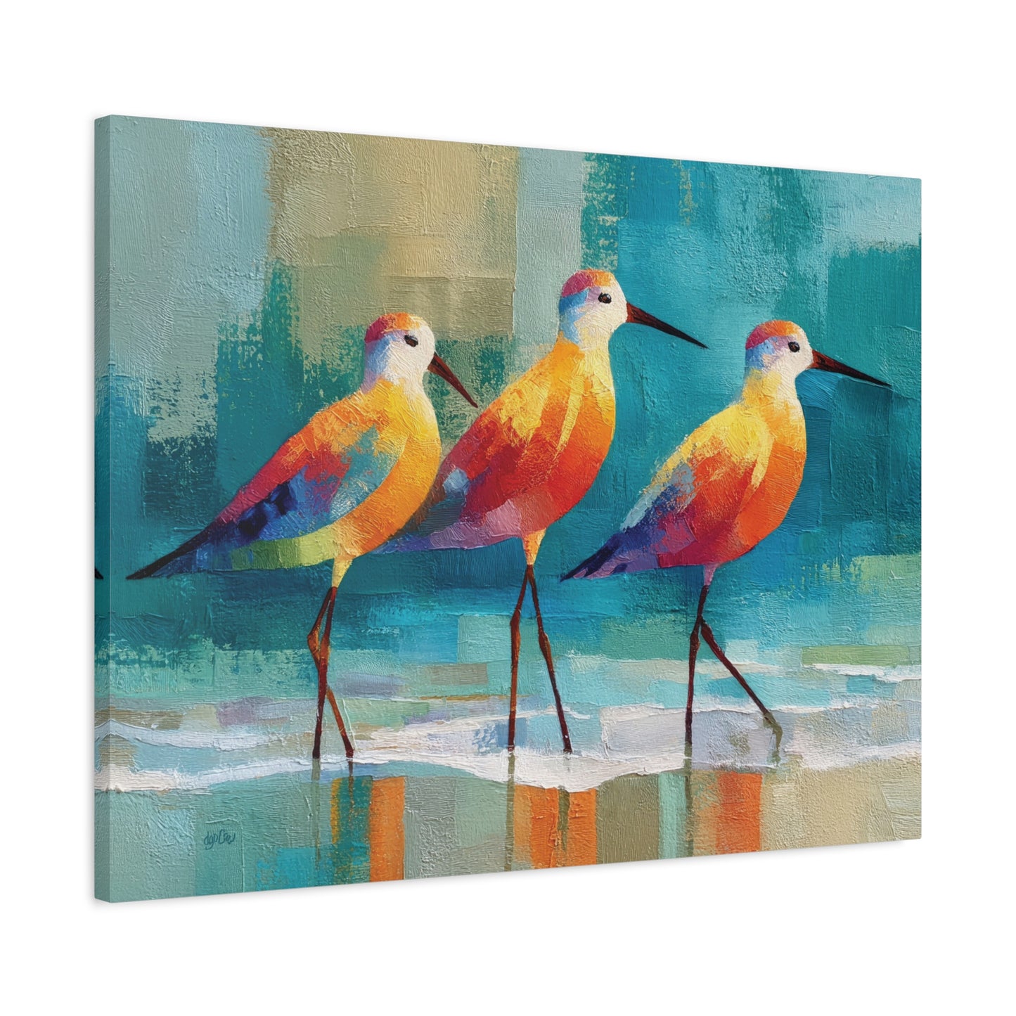 AZURE BEACH SHORE BIRDS