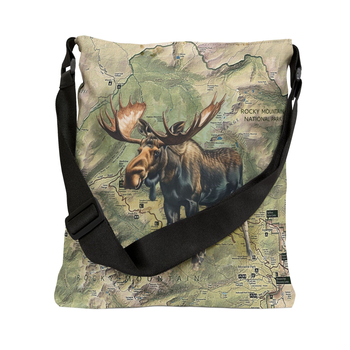 ROCKY MOUNTAIN NATIONAL PARK - Adjustable Tote Bag