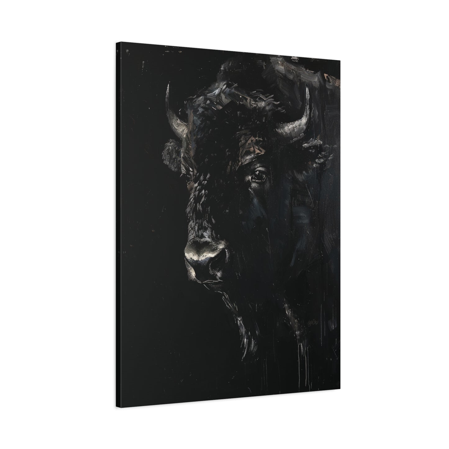 BROODING BISON