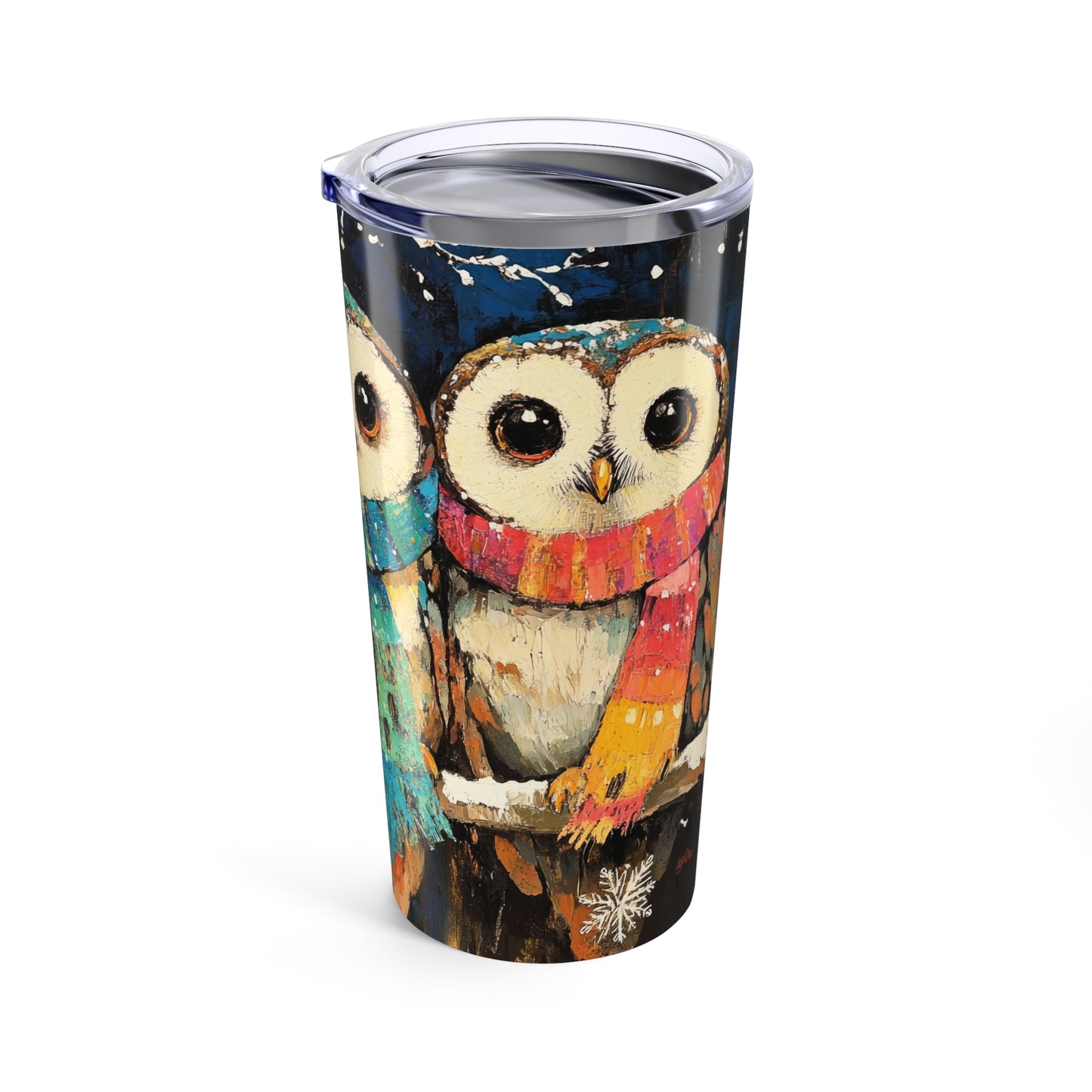 LITTLE WINTER OWLS - Tumbler 20oz