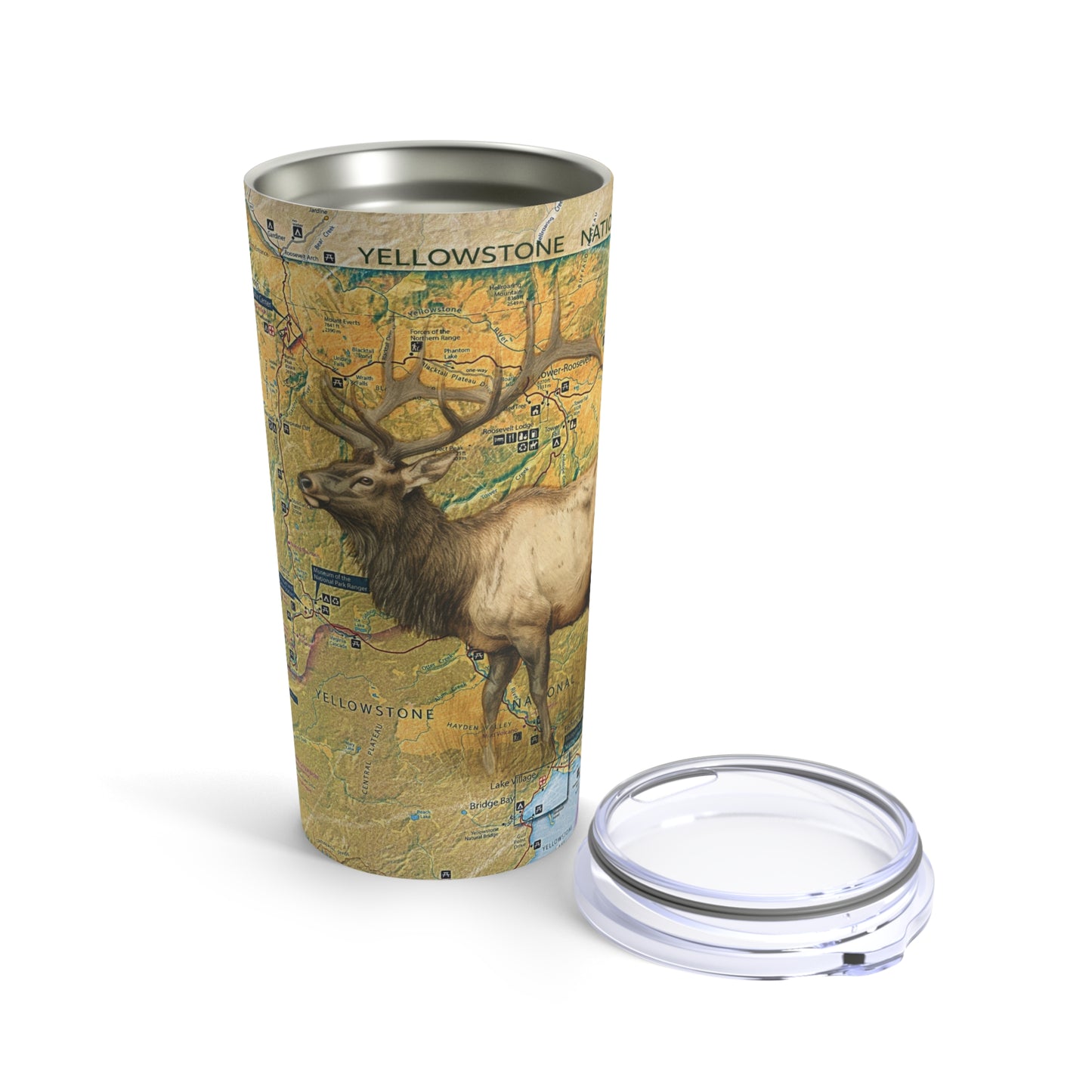 YELLOWSTONE NATIONAL PARK - ELK Tumbler 20oz