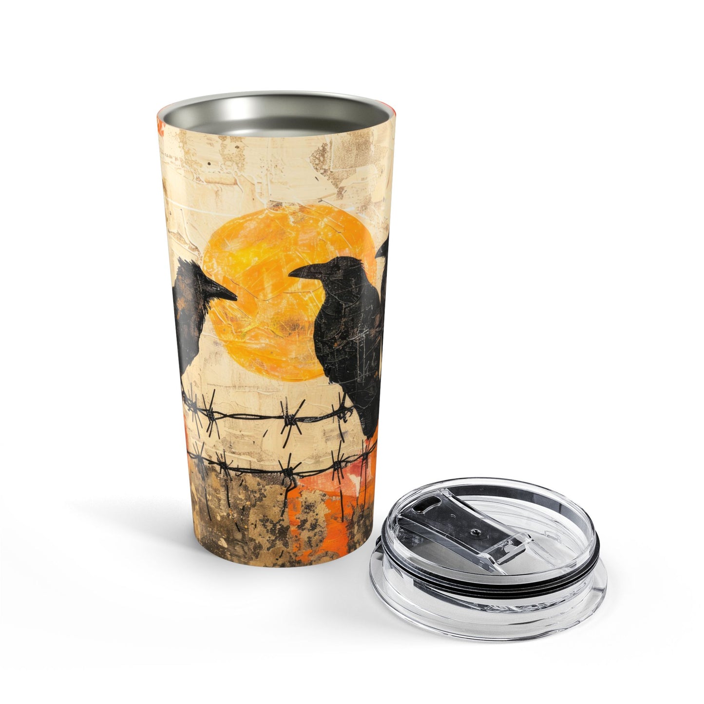 BARBED WIRE RAVENS - Tumbler 20oz