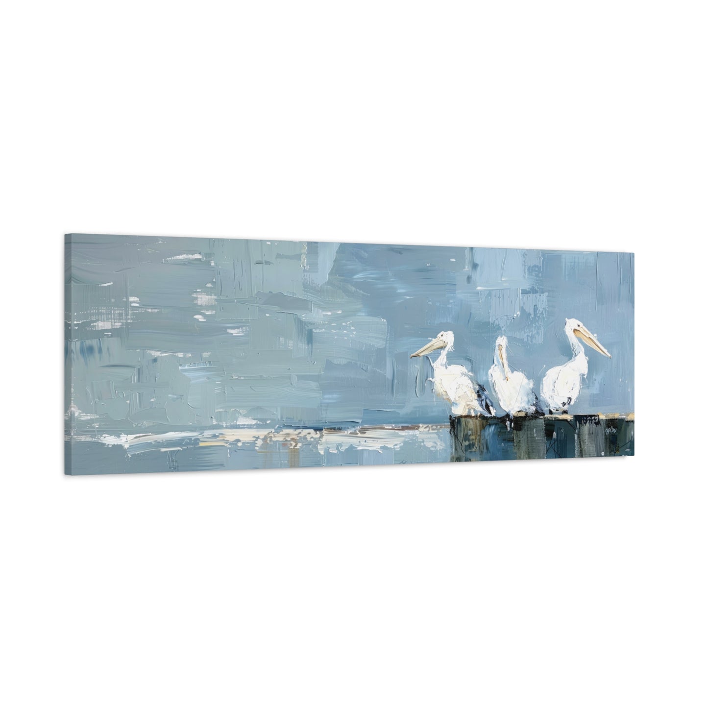 PLEIN AIR PELICANS