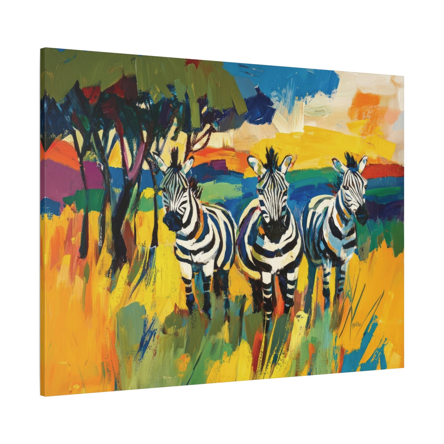 VIBRANT ZEBRAS