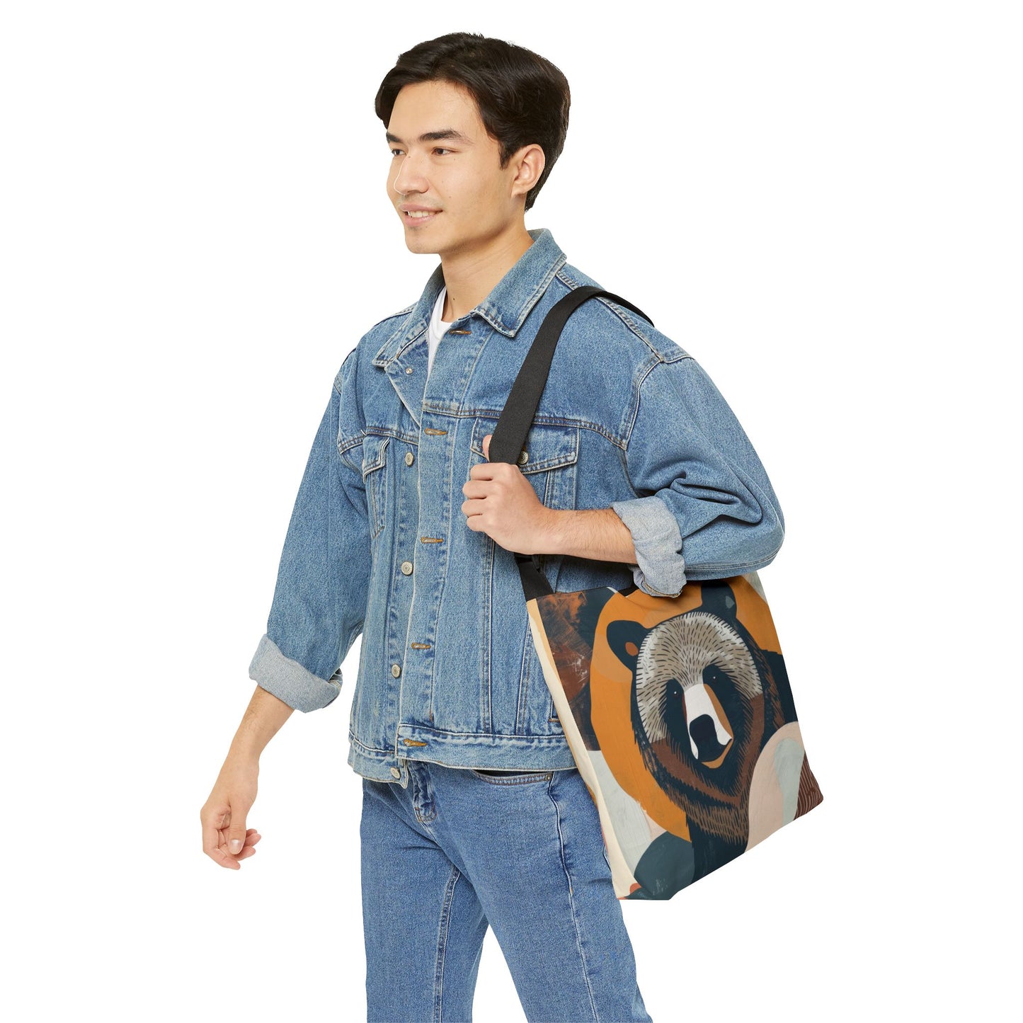 BROWN BEARS – Adjustable Tote Bag