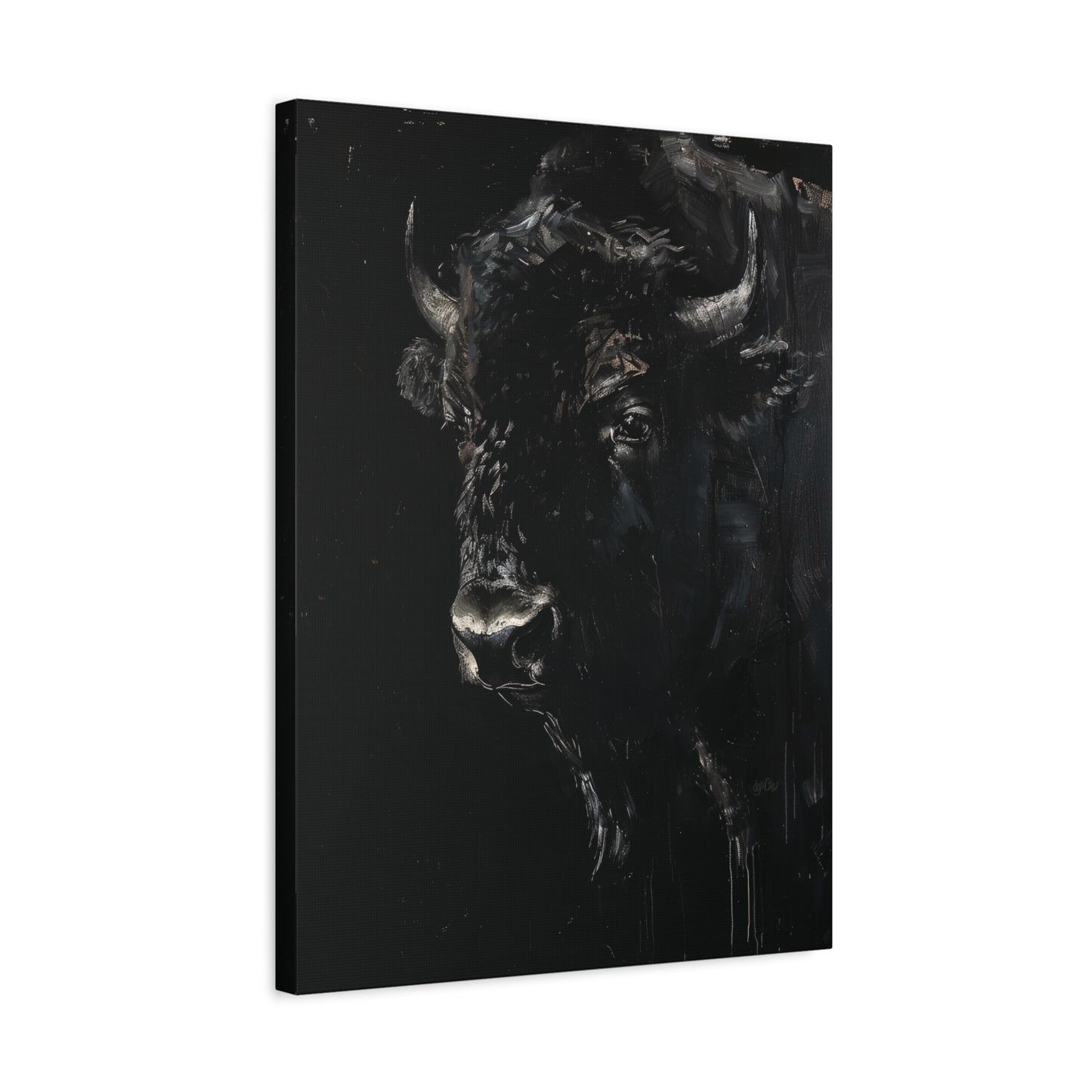 BROODING BISON