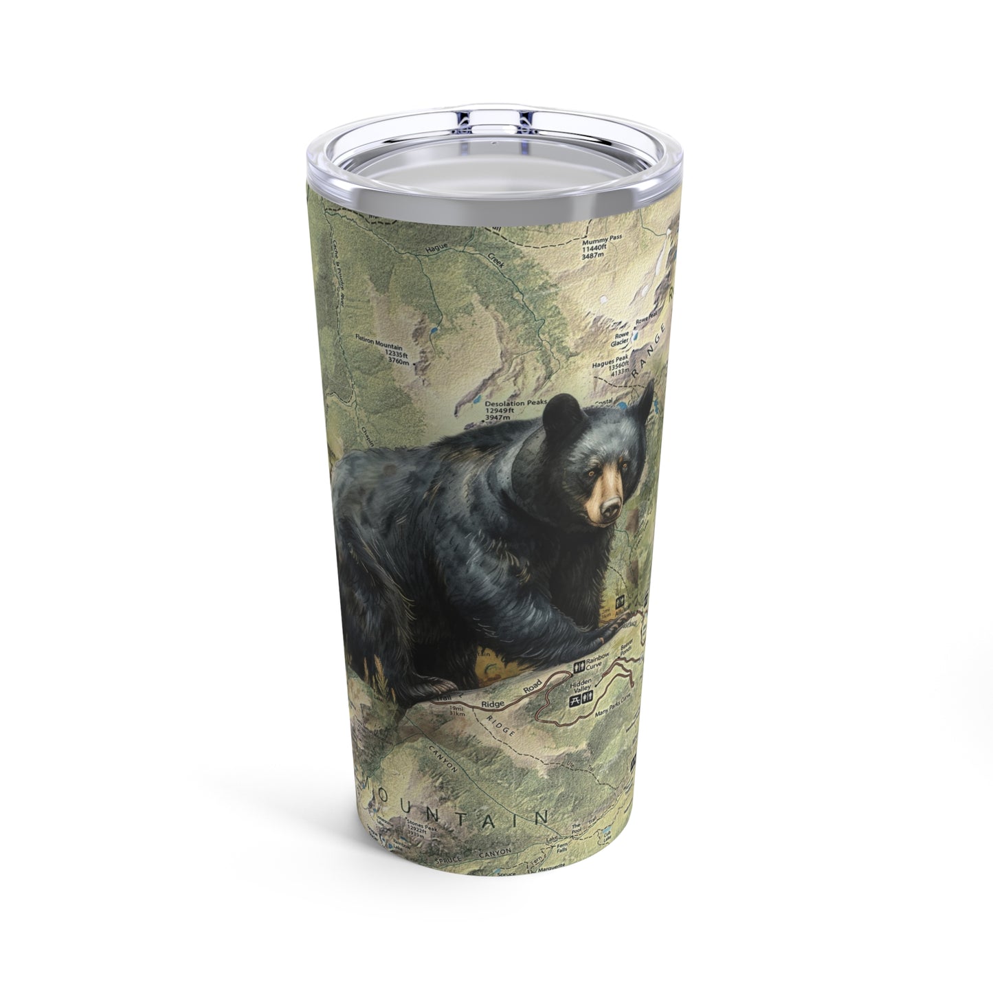 ROCKY MOUNTAIN NATIONAL PARK - BLACK BEAR Tumbler 20oz