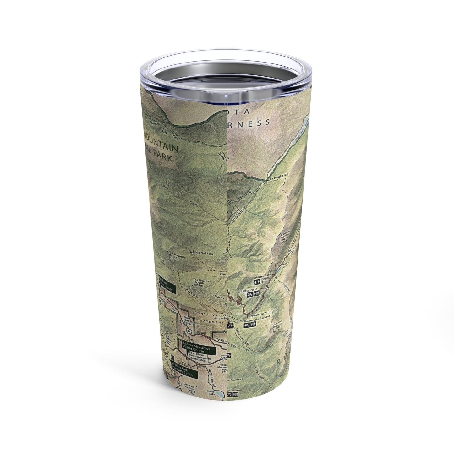 ROCKY MOUNTAIN NATIONAL PARK - BLACK BEAR Tumbler 20oz