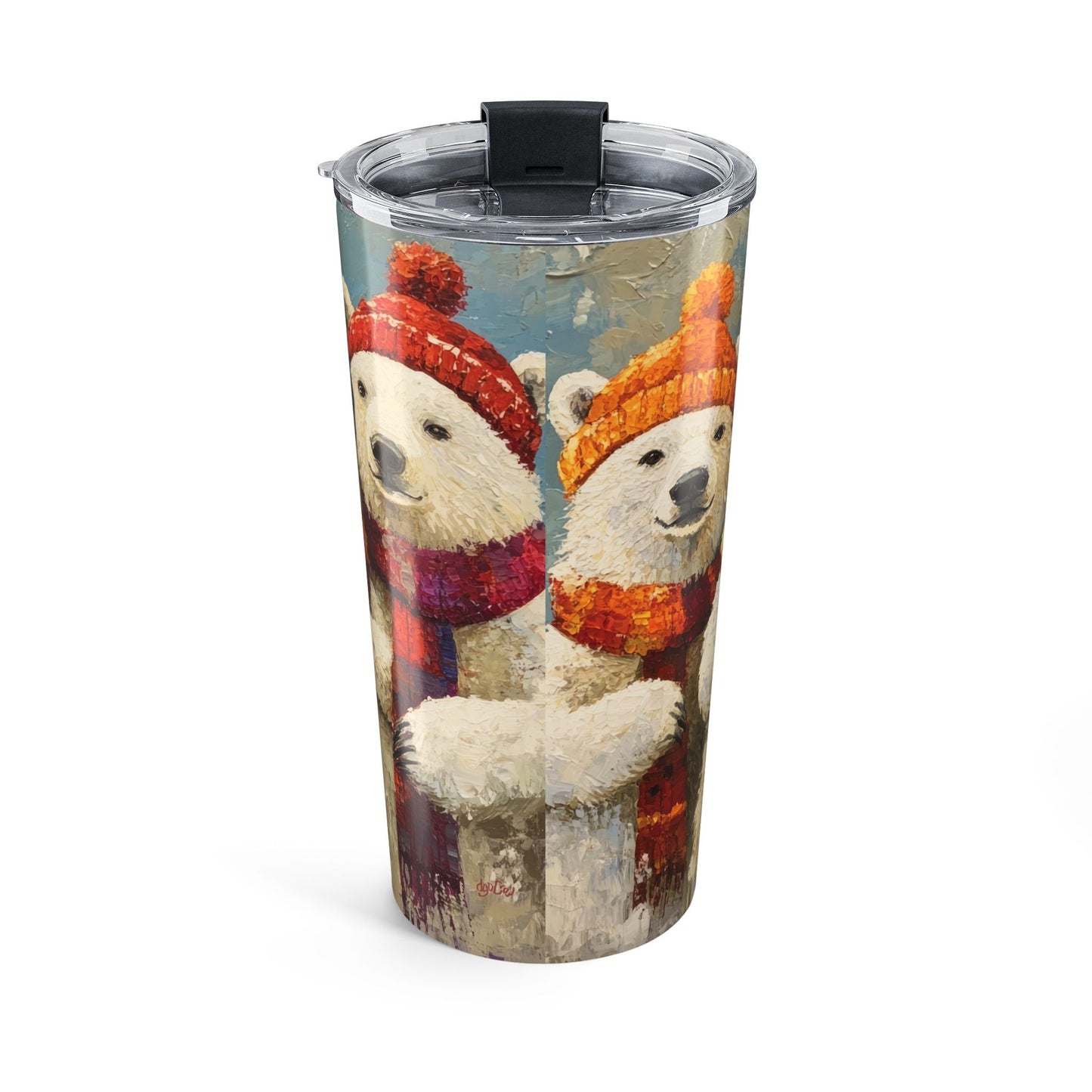 LITTLE WINTER POLAR BEARS - Tumbler 20oz
