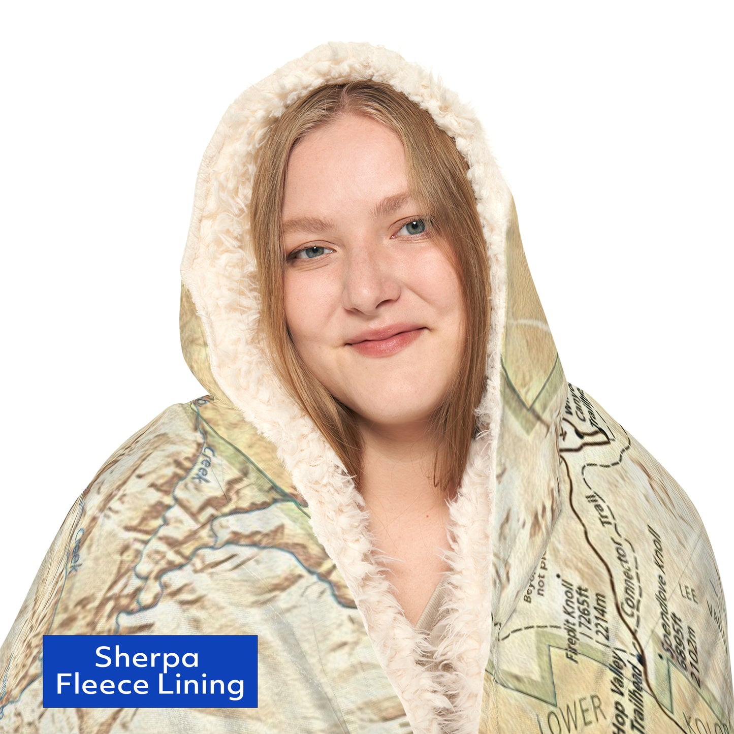 ZION NATIONAL PARK - Hooded Fleece Blanket