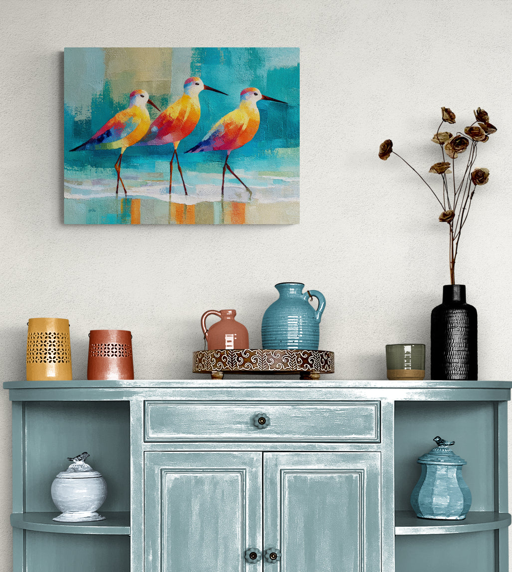 AZURE BEACH SHORE BIRDS
