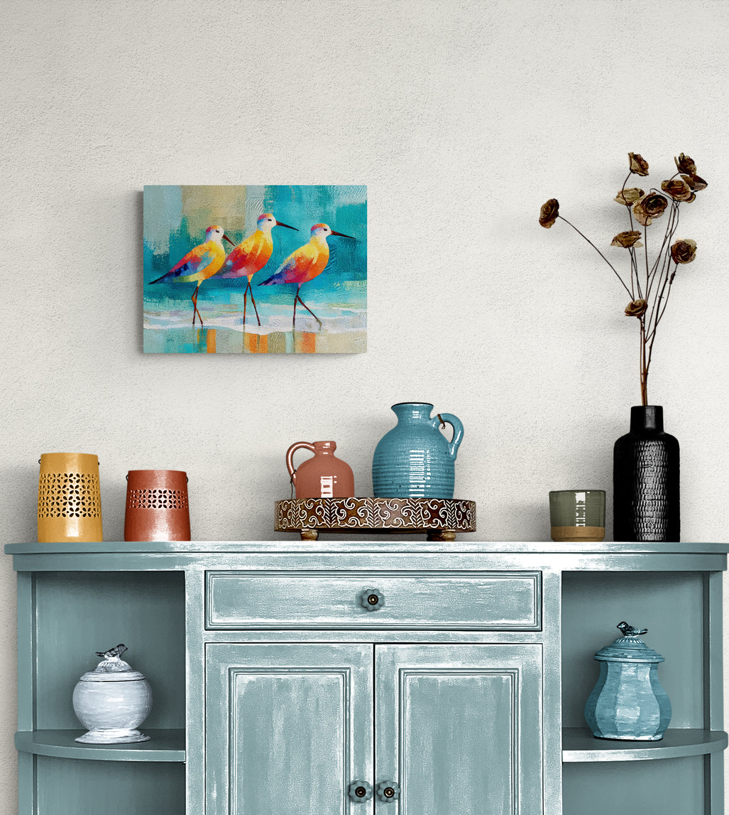 AZURE BEACH SHORE BIRDS