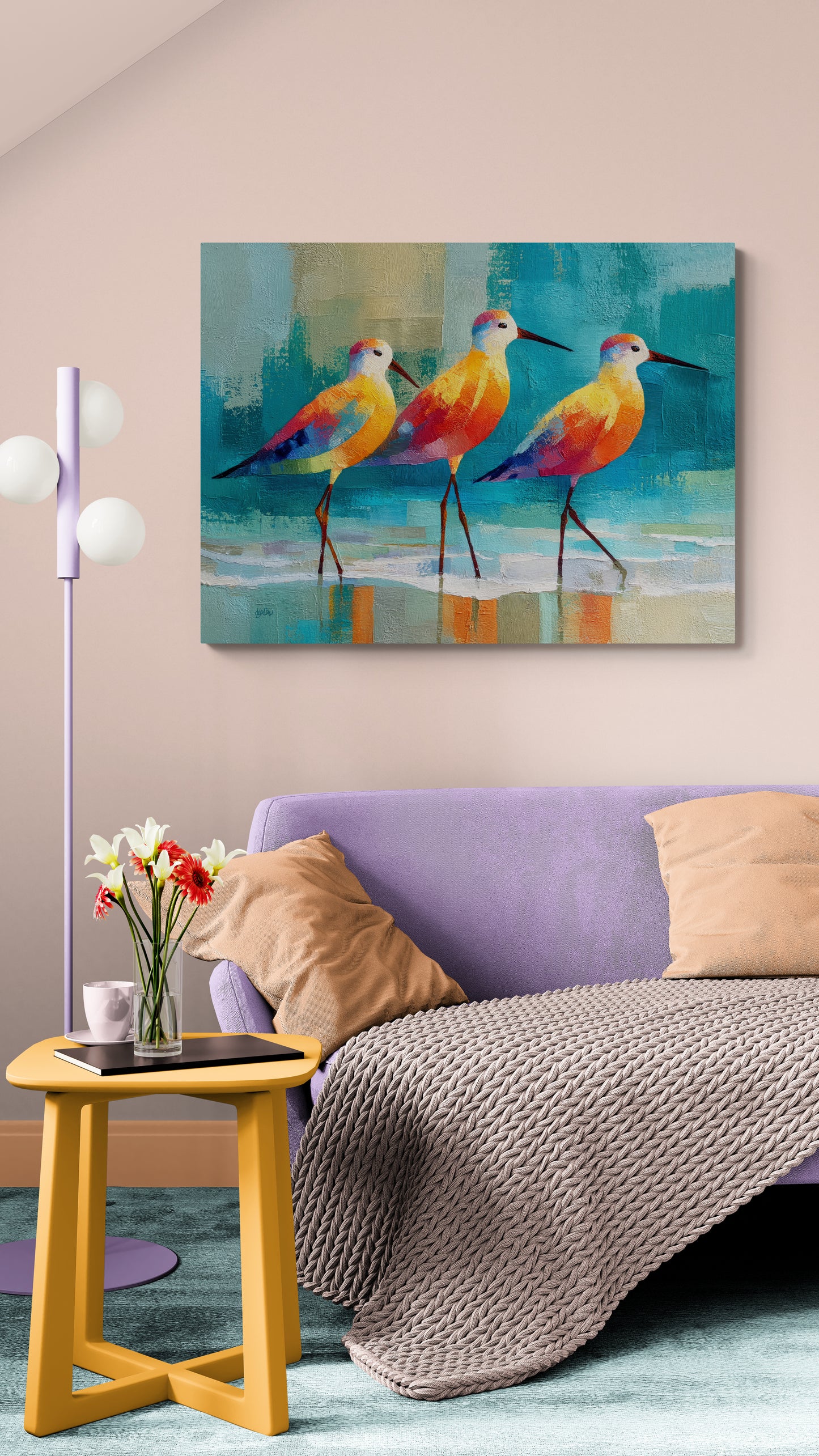 AZURE BEACH SHORE BIRDS