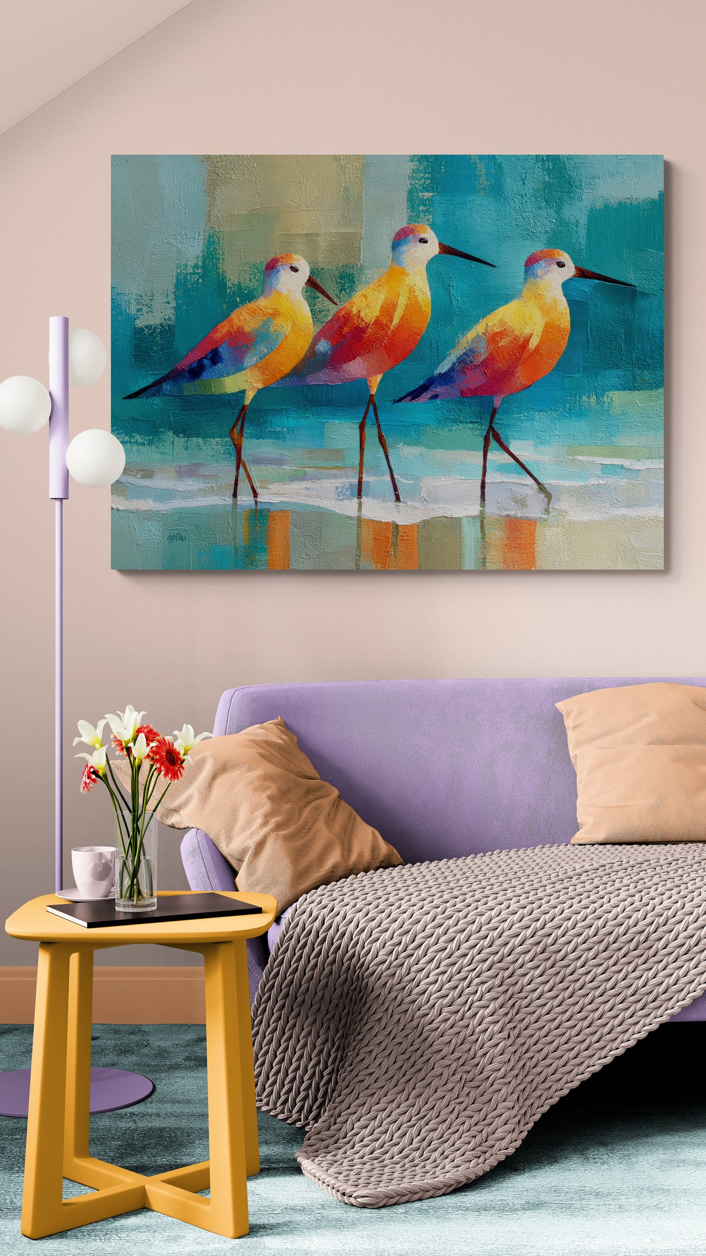 AZURE BEACH SHORE BIRDS