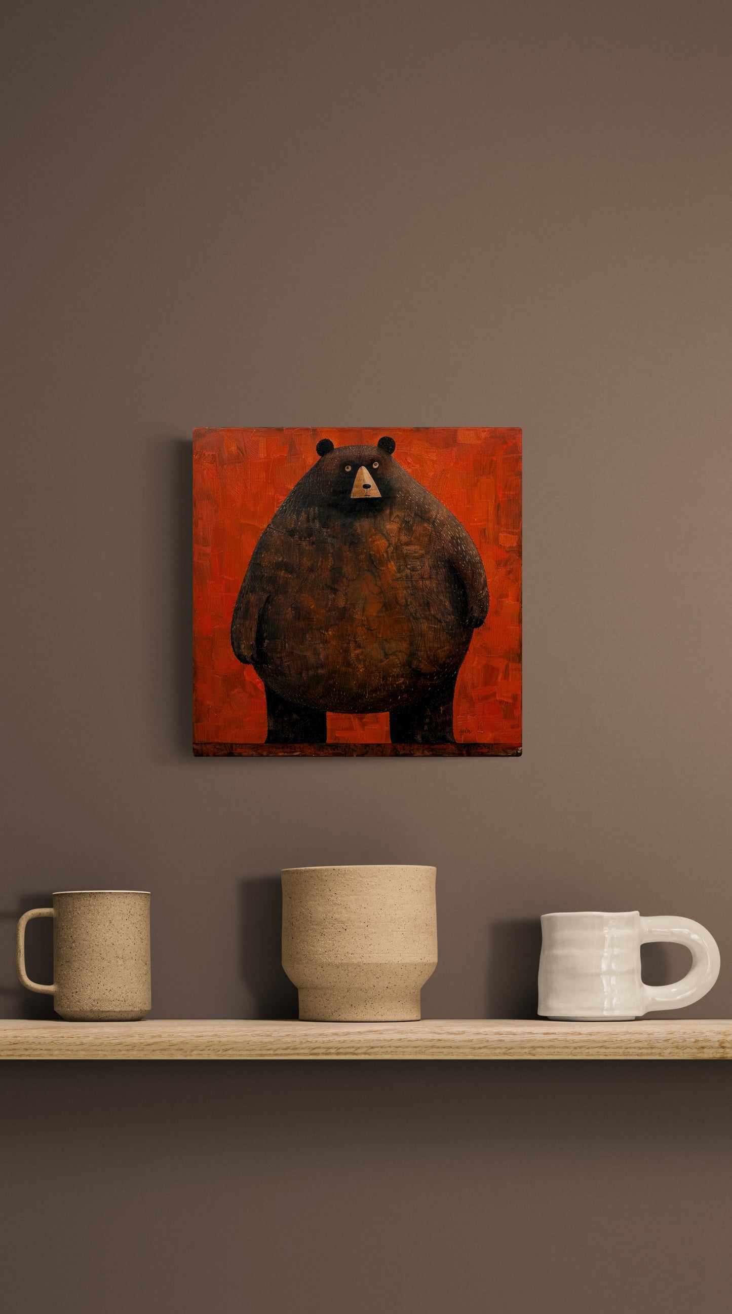 BIG RED BEAR