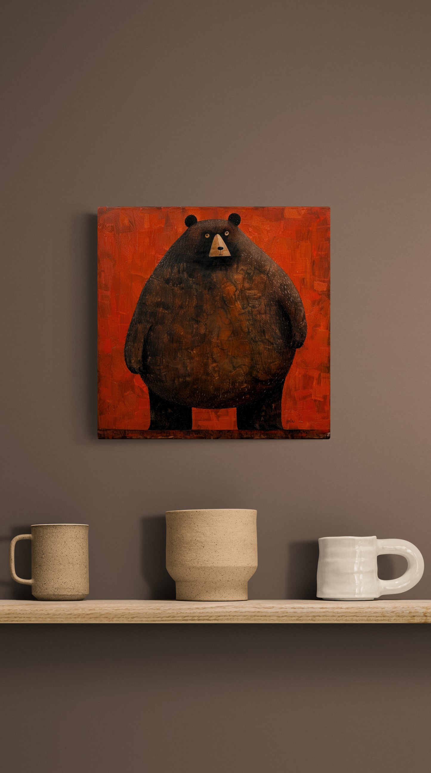 BIG RED BEAR