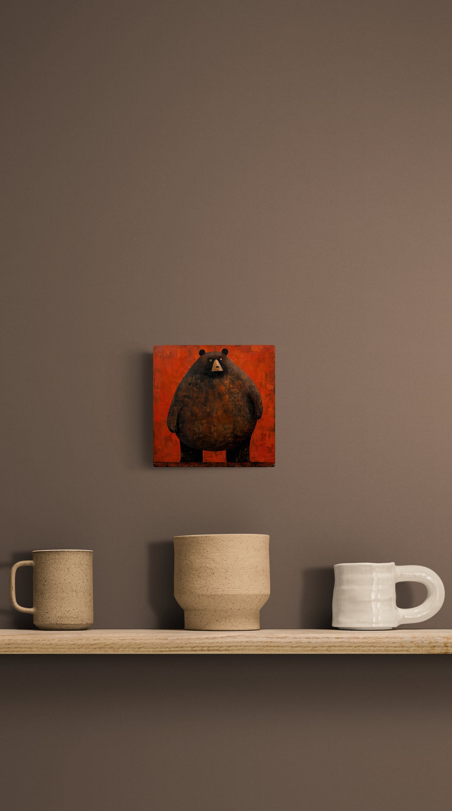BIG RED BEAR
