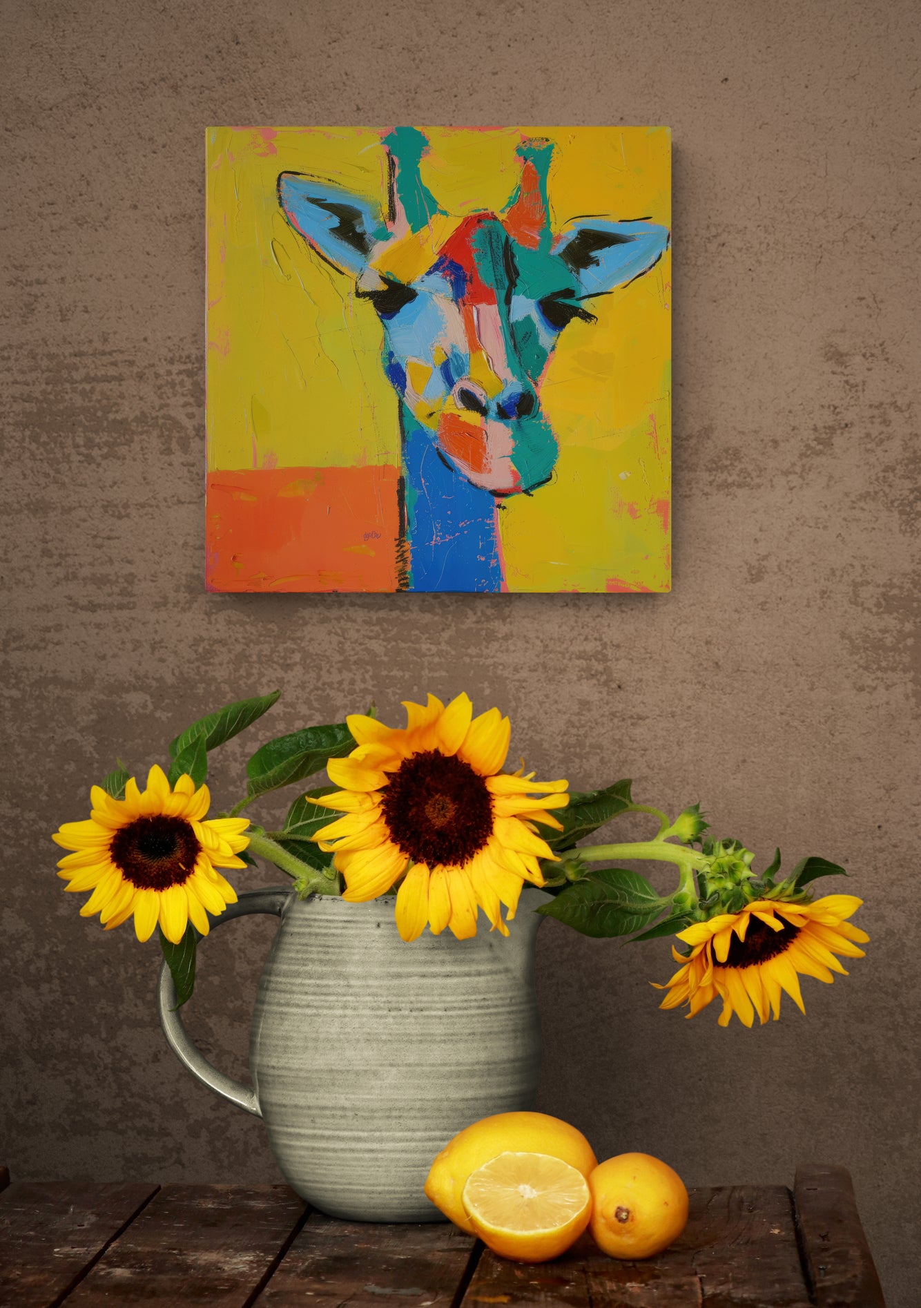 BLUE GIRAFFE
