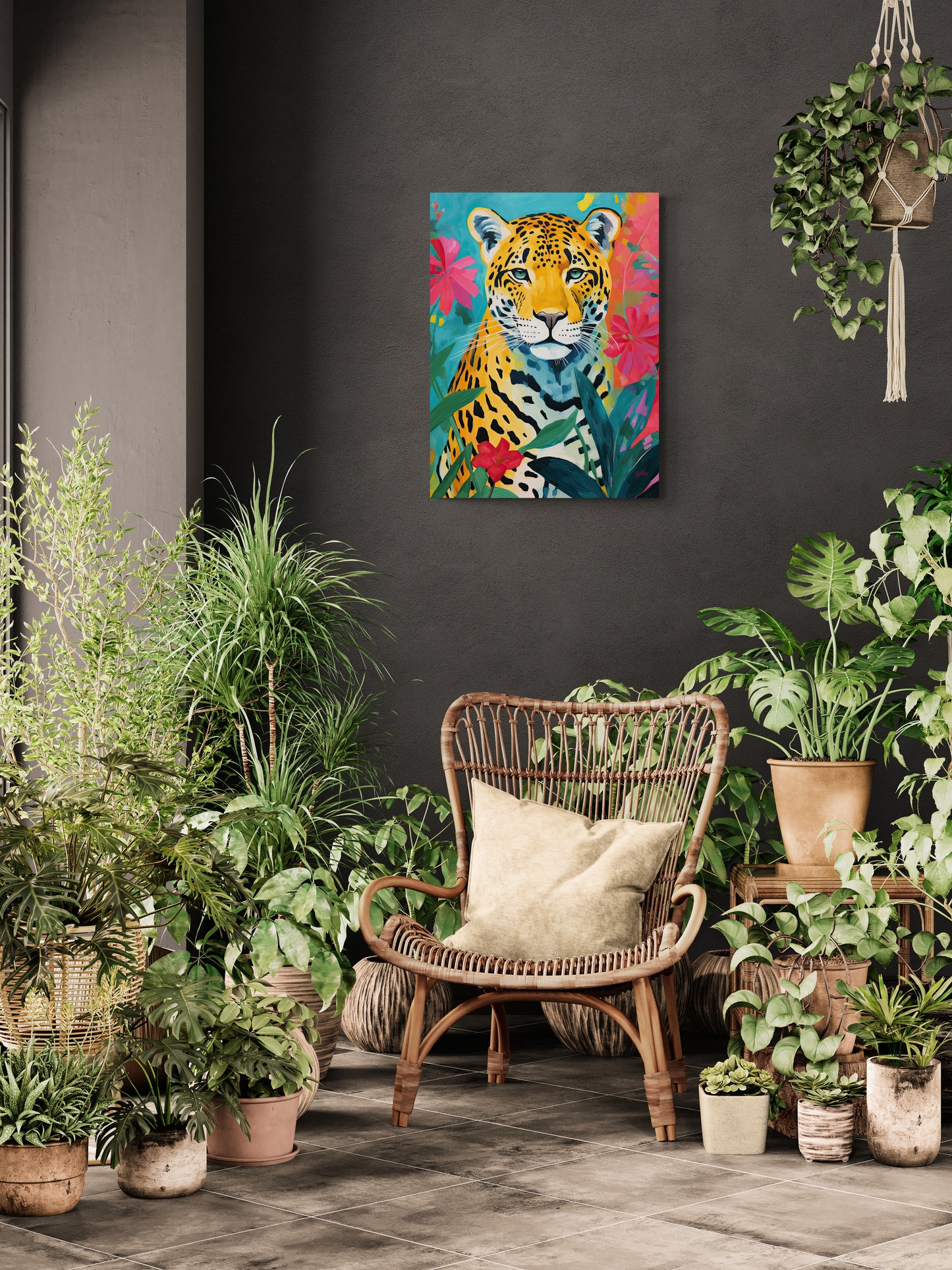 BLUE JUNGLE JAGUAR