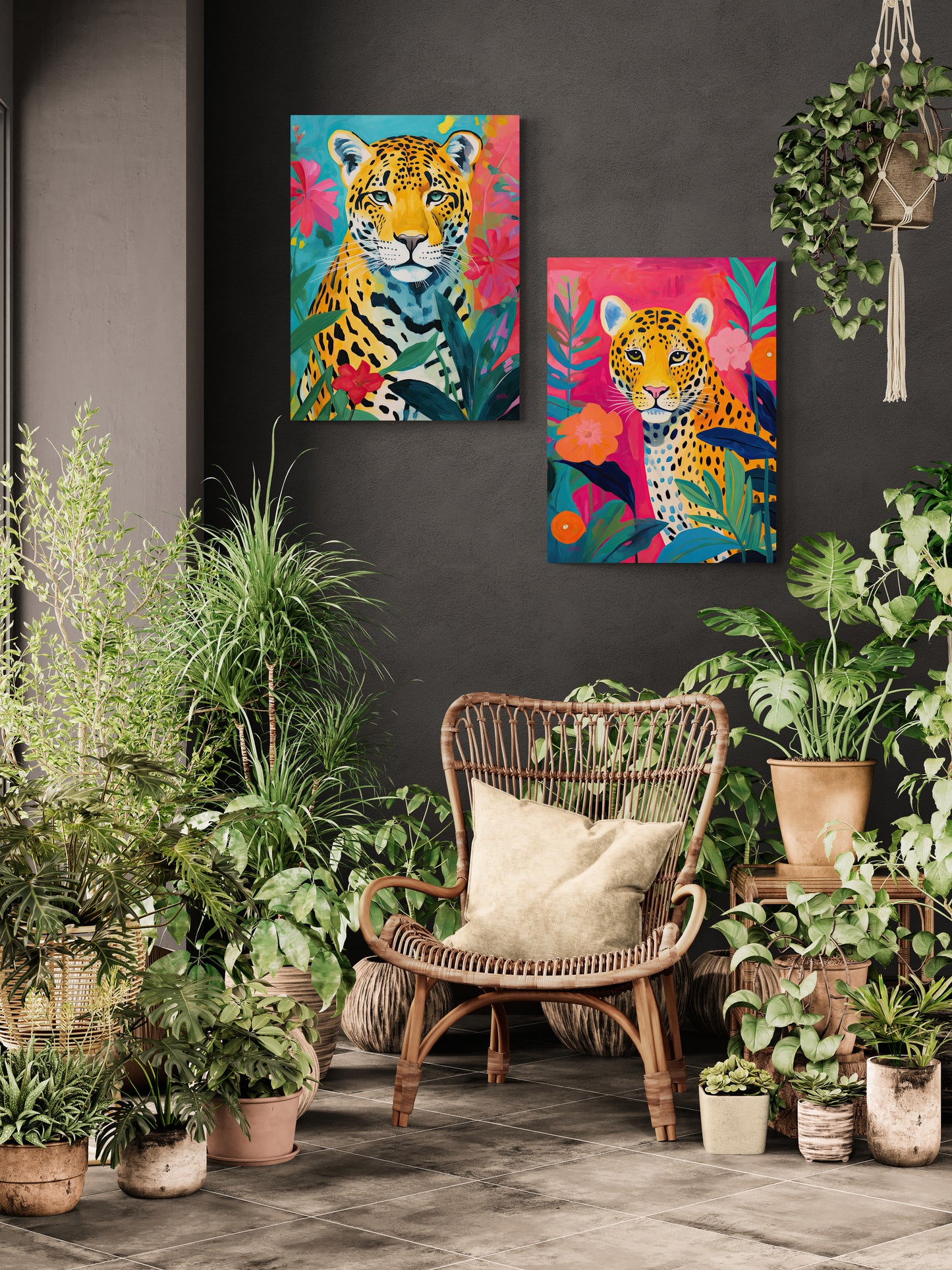 BLUE JUNGLE JAGUAR
