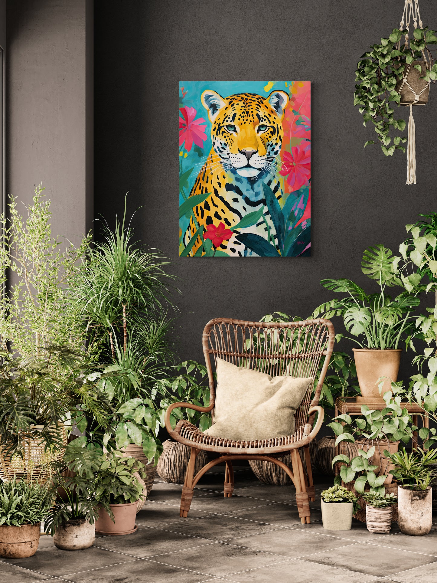 BLUE JUNGLE JAGUAR